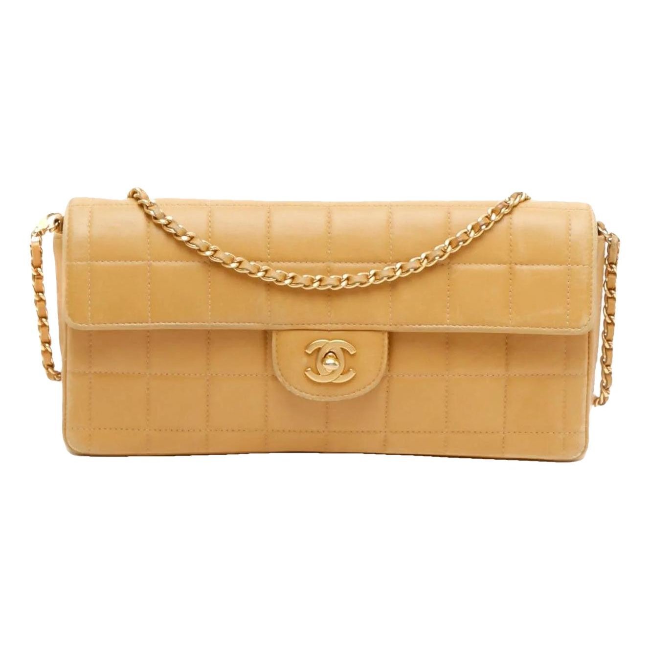 East West Chocolate Bar leather handbag