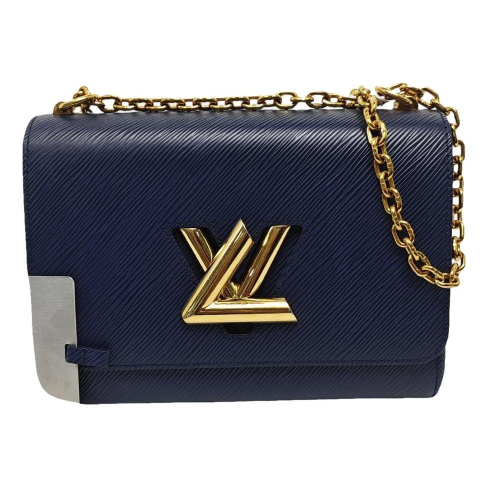 Twist leather crossbody bag