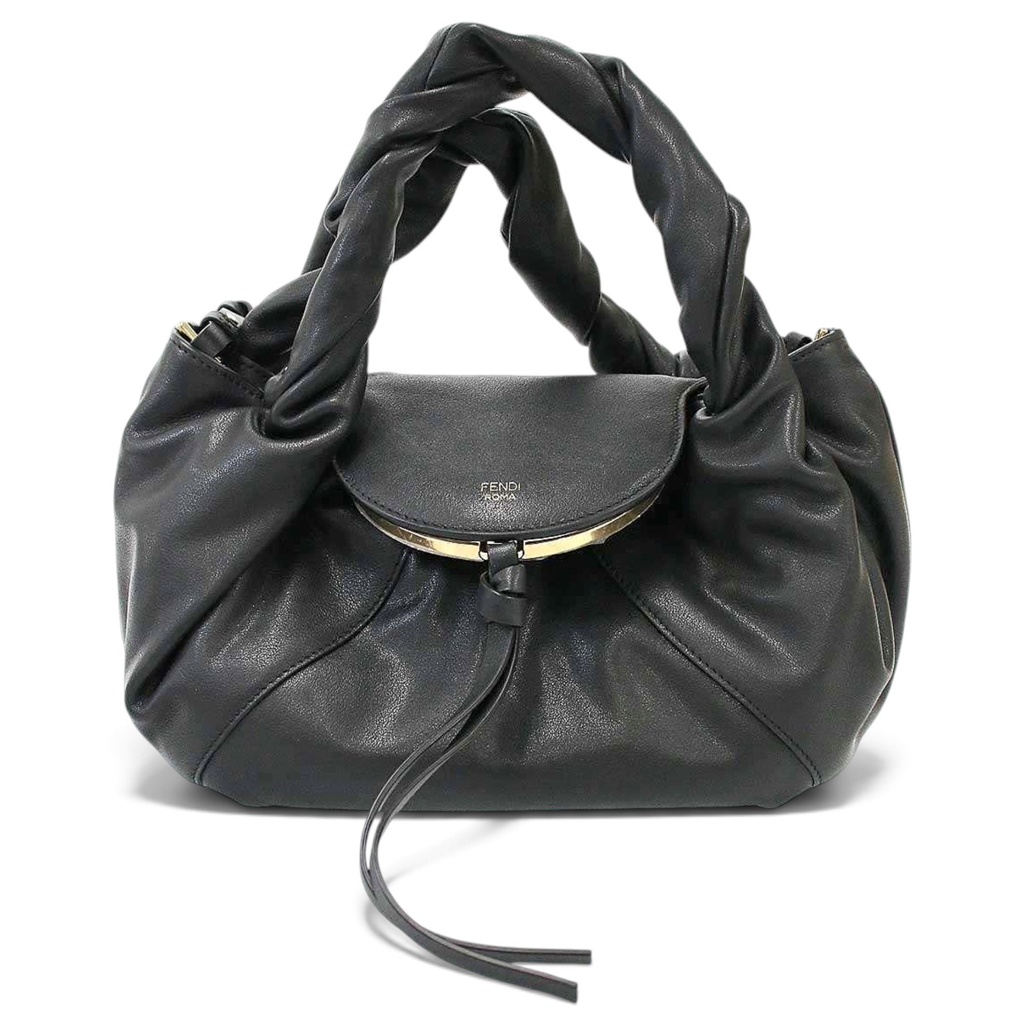 Spy leather handbag