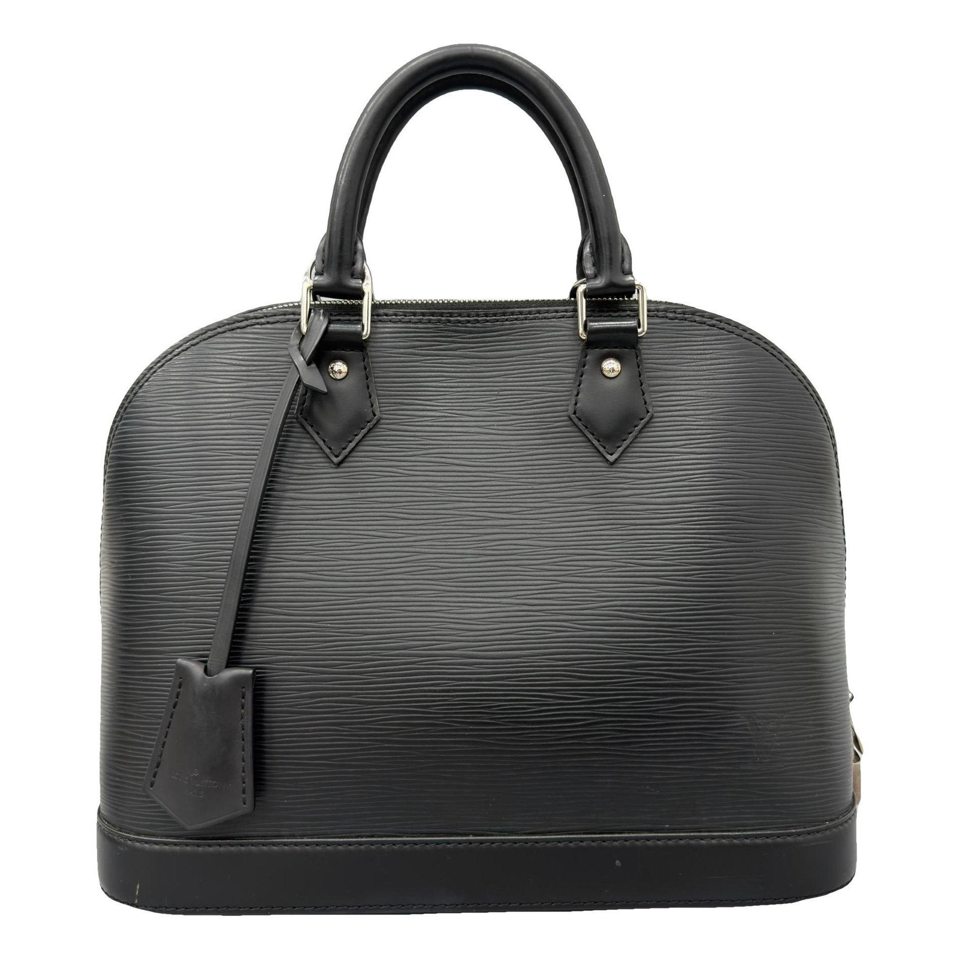 Alma leather handbag