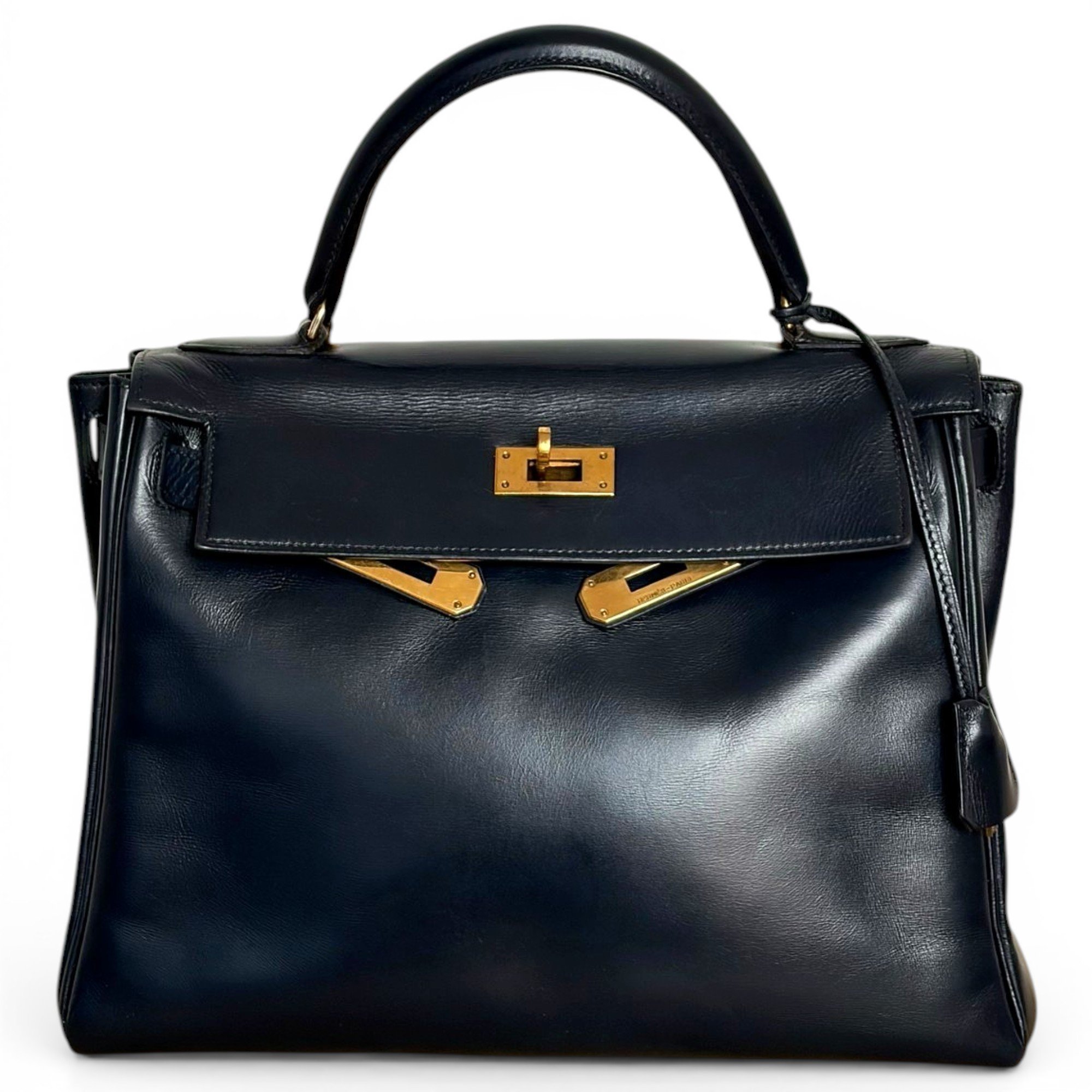 Kelly 28 leather handbag