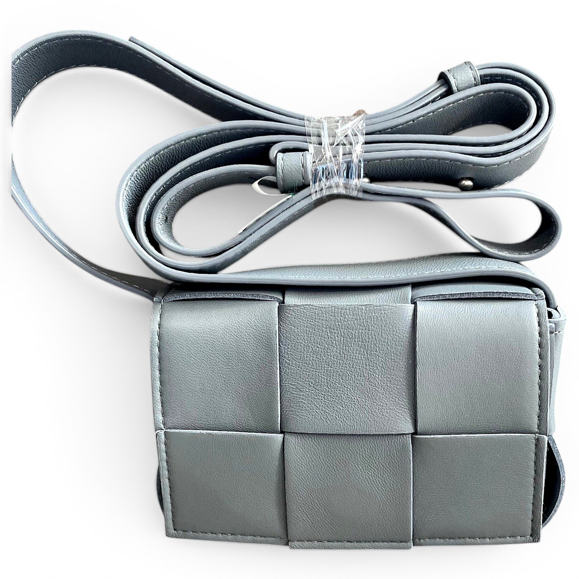 Cassette leather crossbody bag