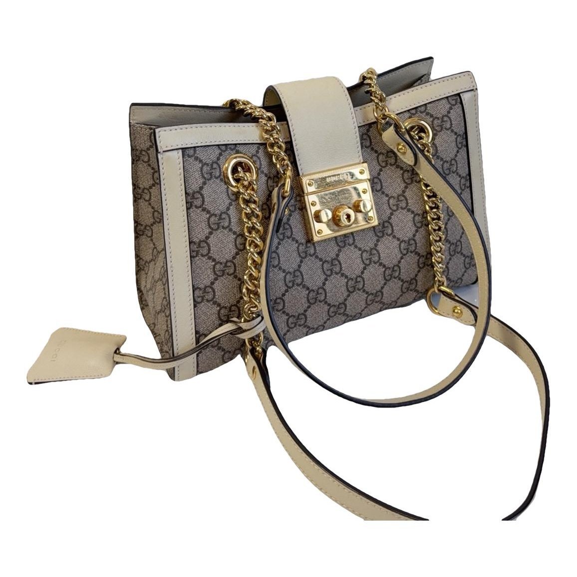 Padlock cloth handbag