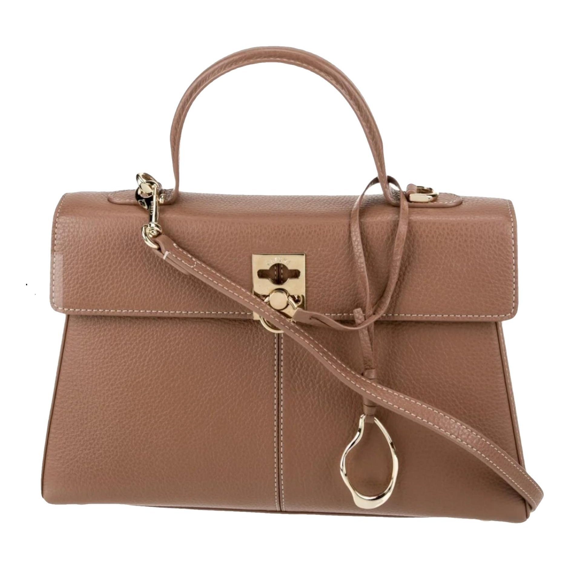 Leather handbag