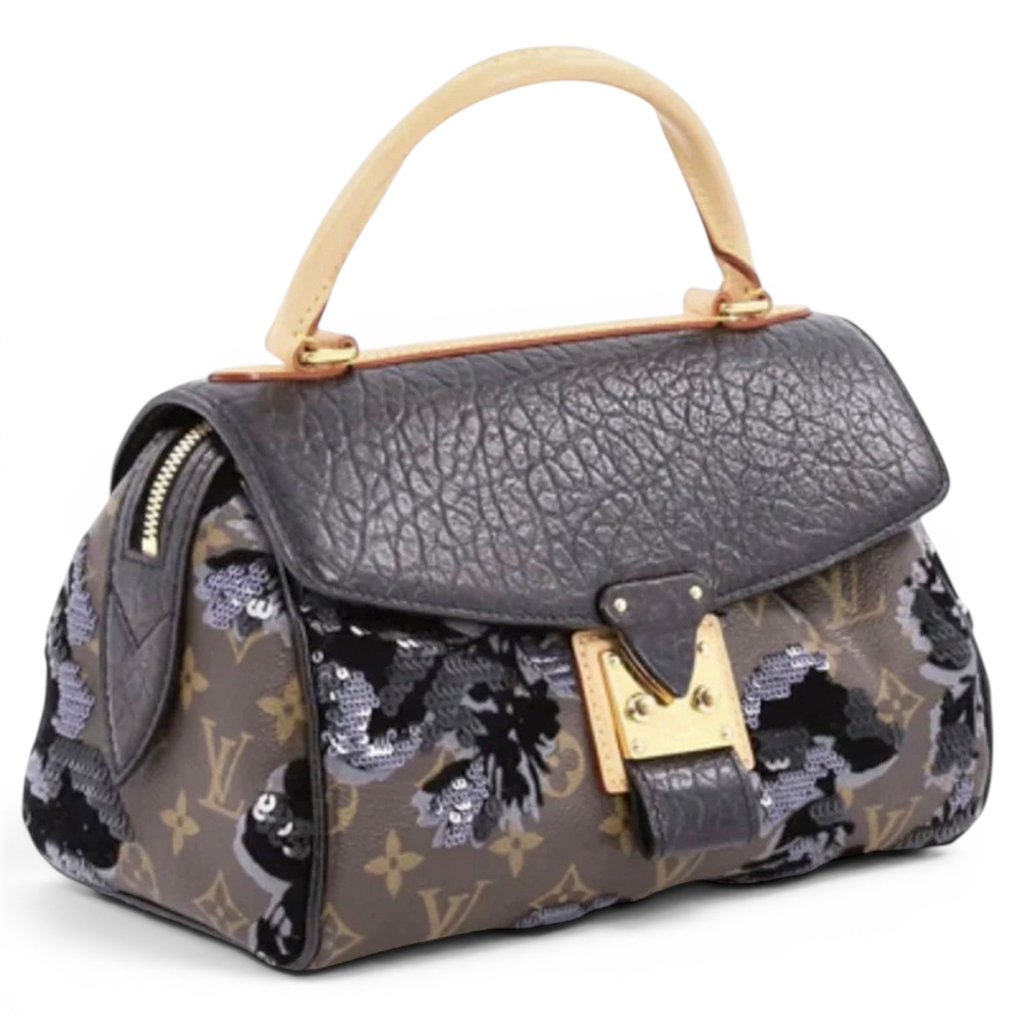 Leather handbag
