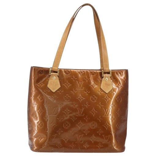 Houston patent leather handbag