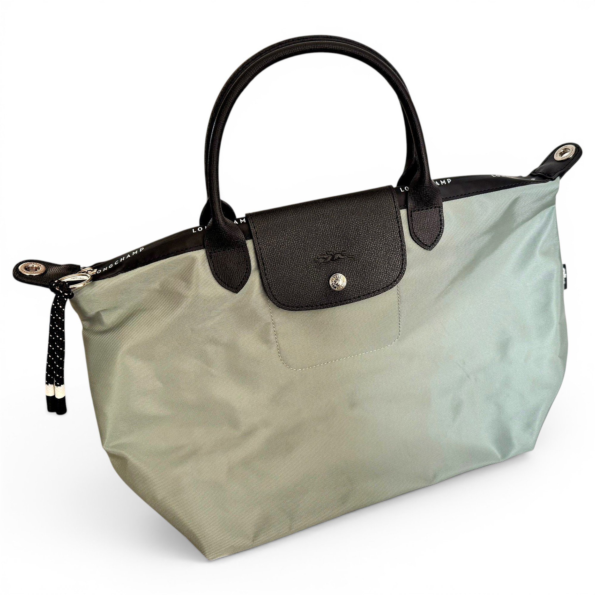 Pliage leather handbag
