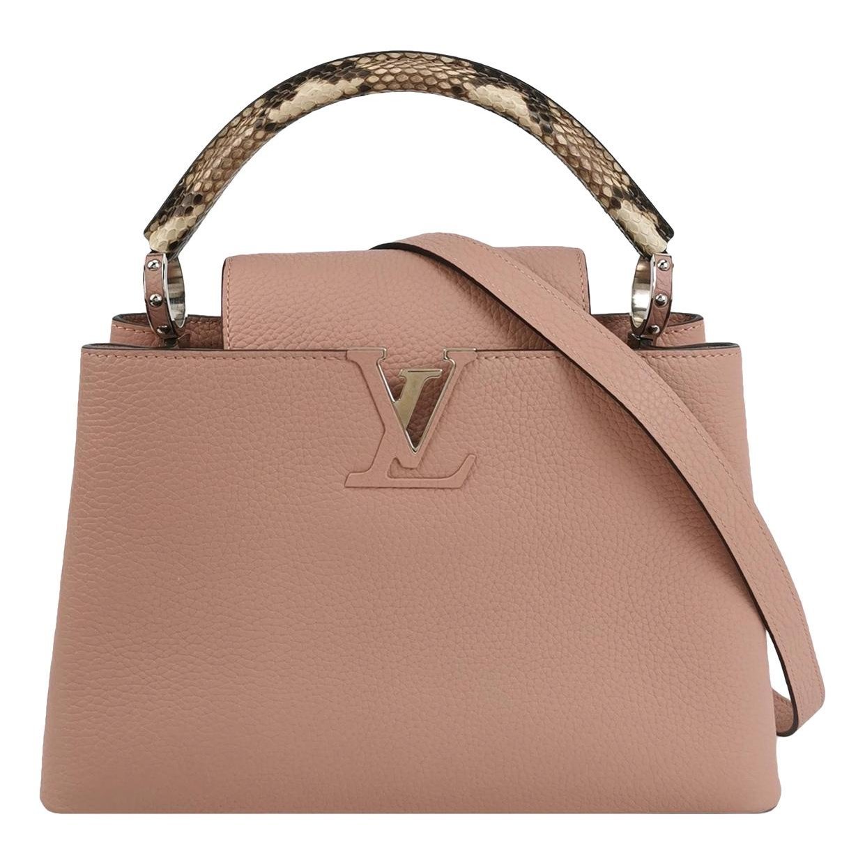 Capucines leather handbag