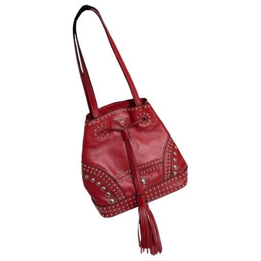 Leather handbag