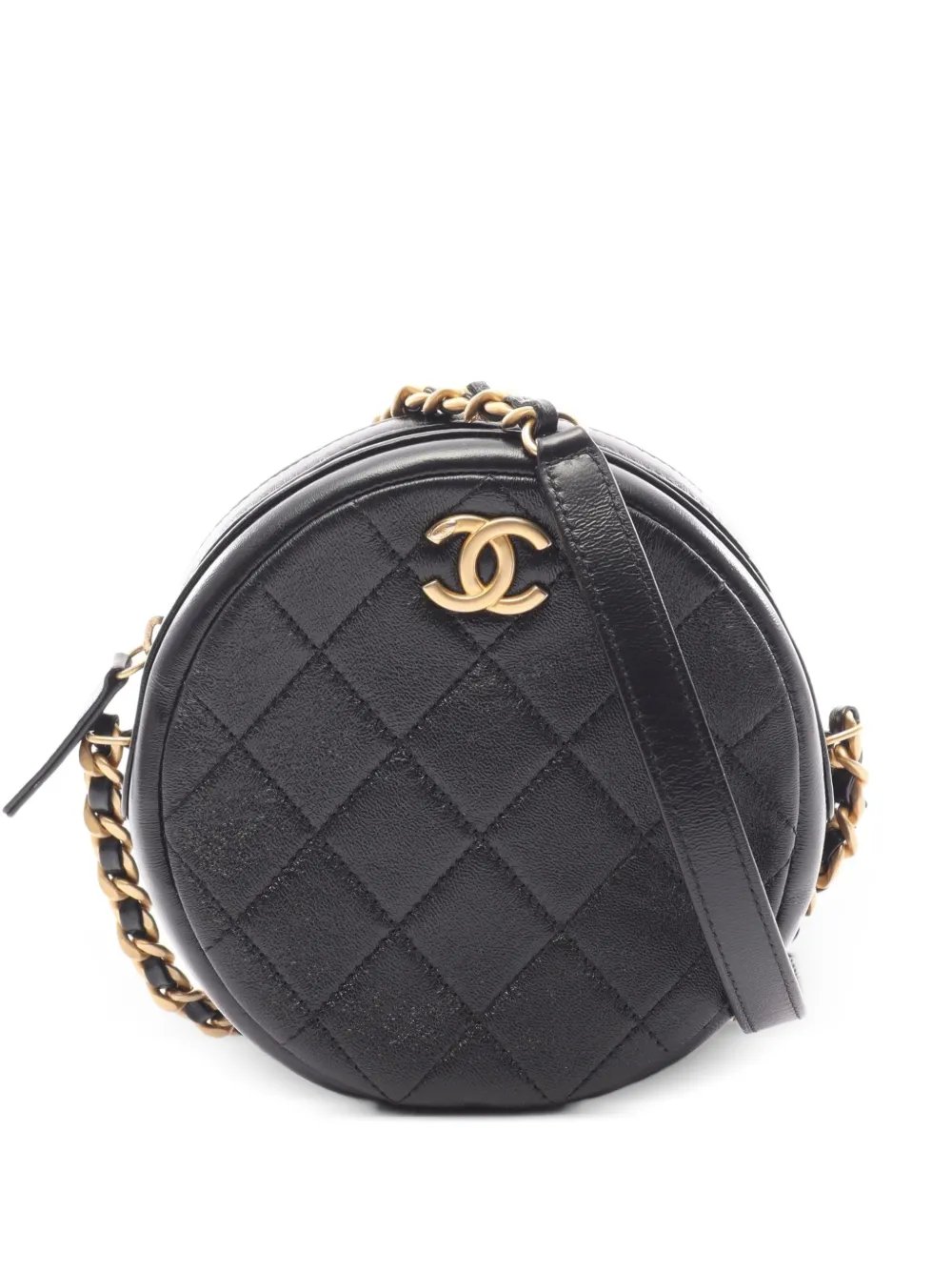 2020-2021 Matelassé round mini shoulder bag
