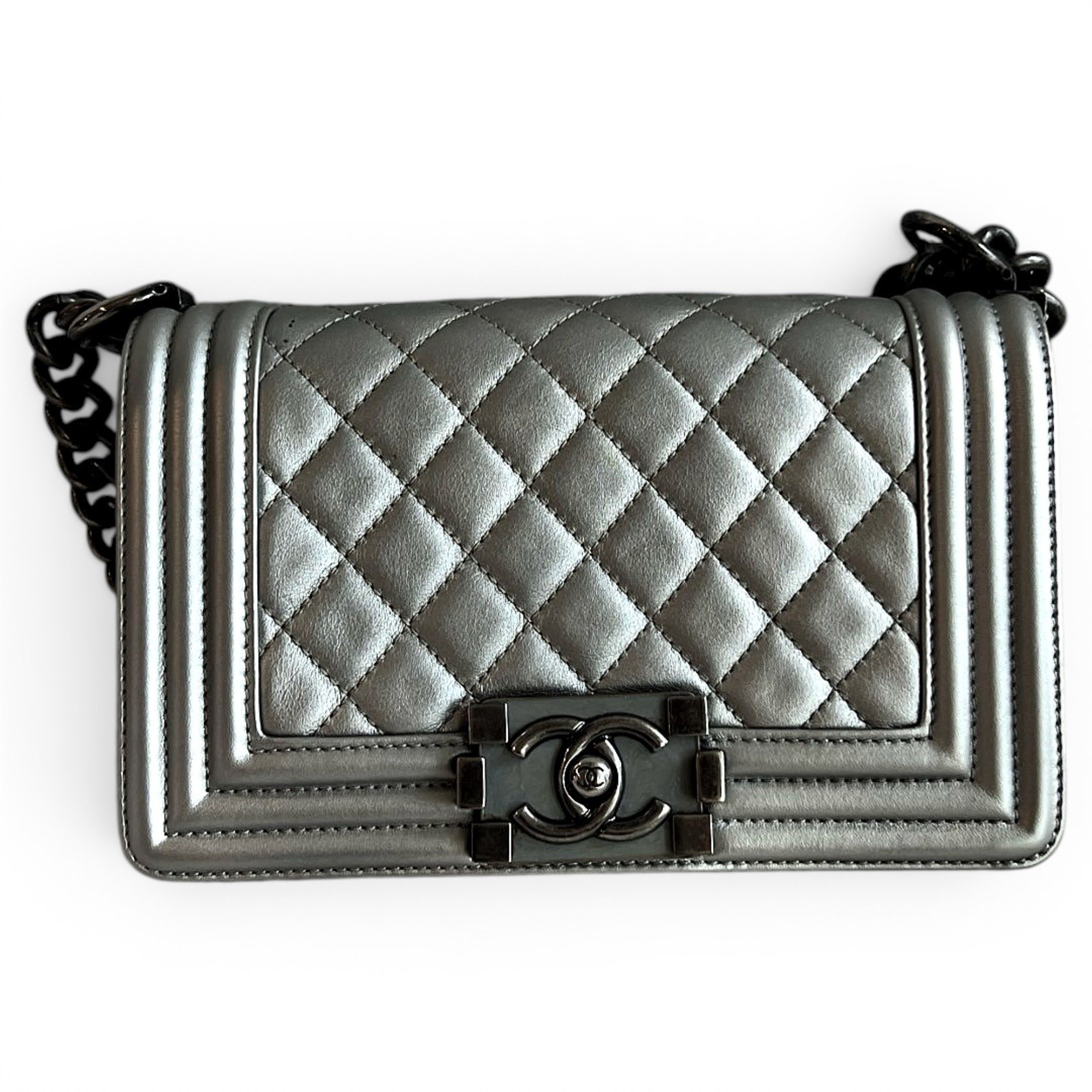 Boy leather handbag