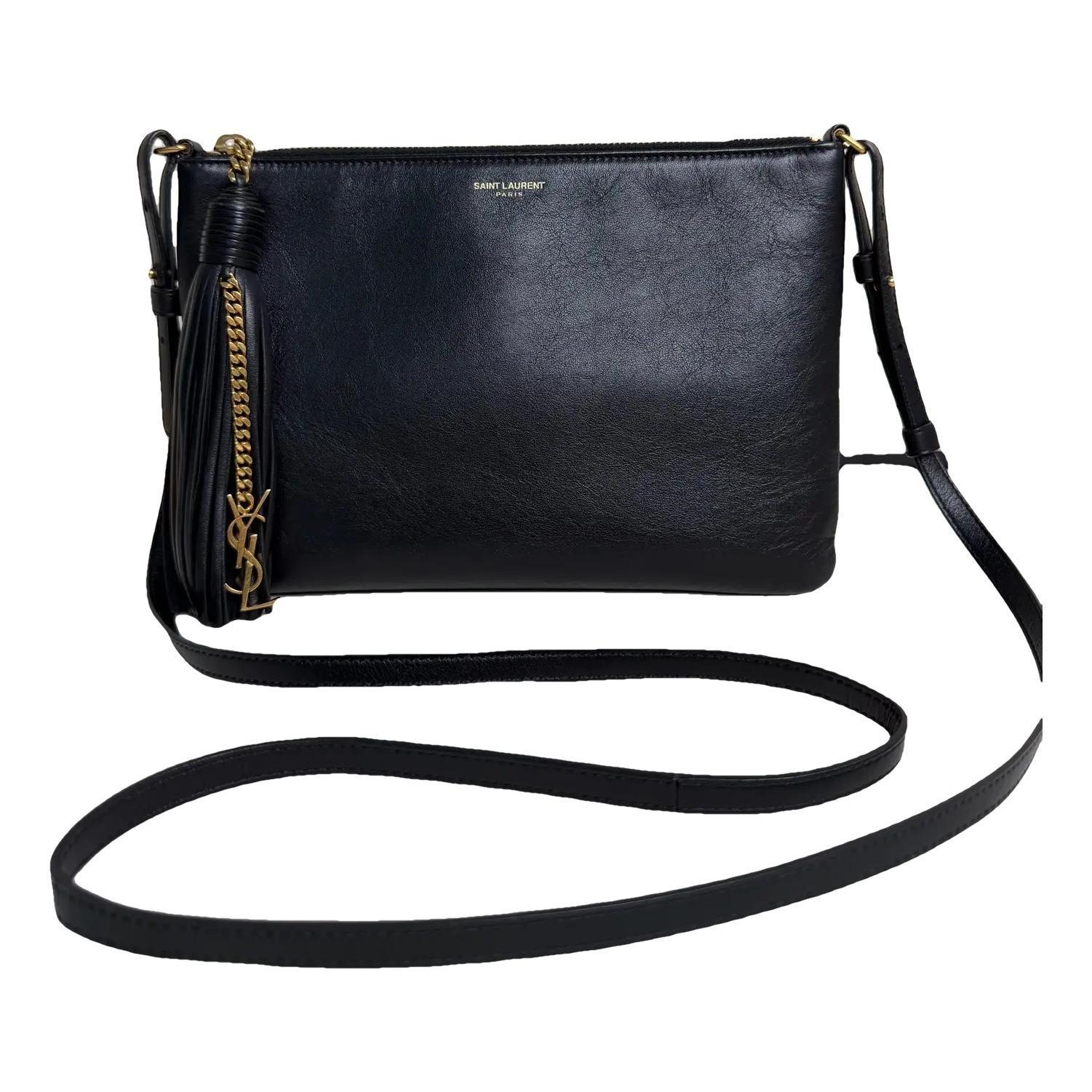 Leather crossbody bag