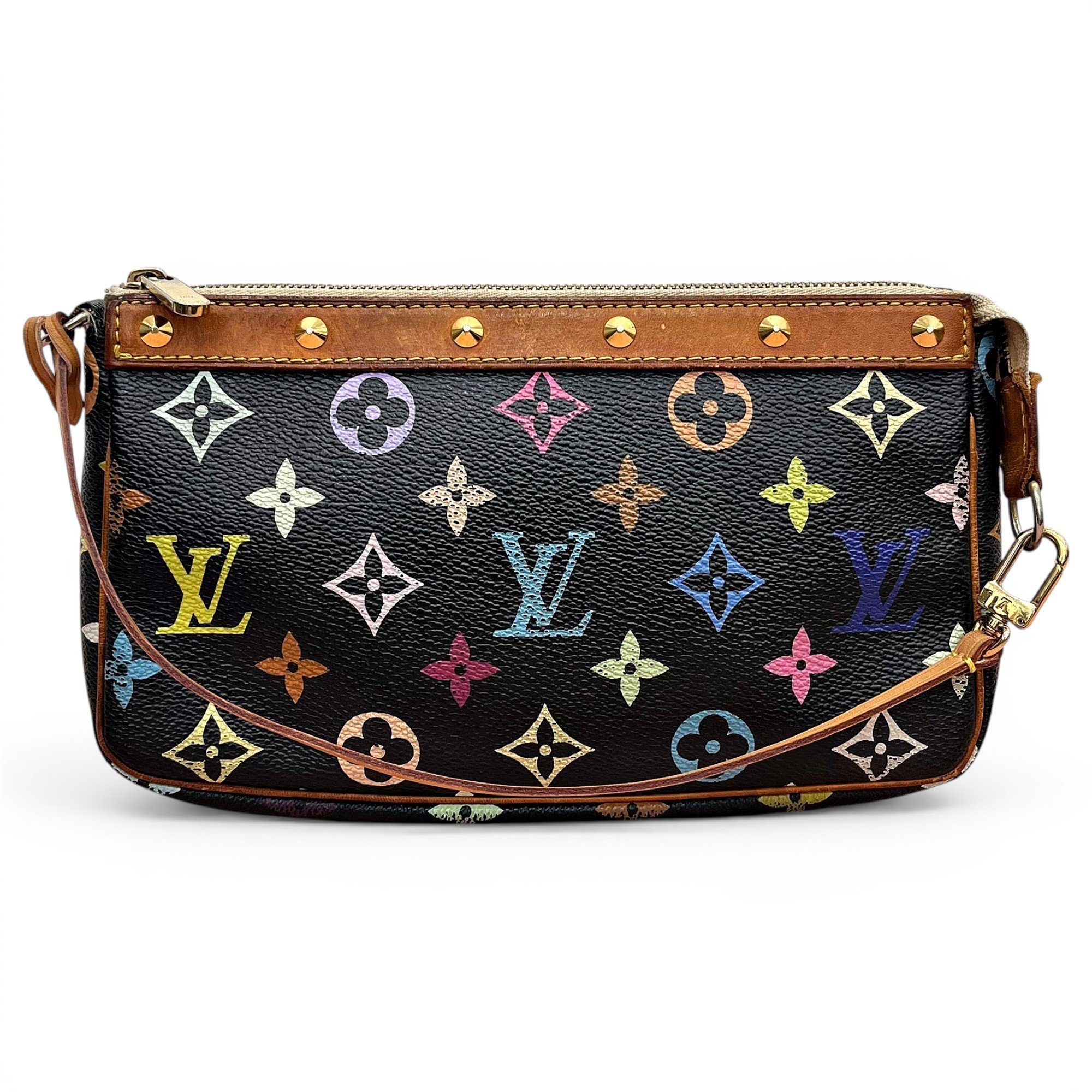 Pochette Accessoire leather handbag