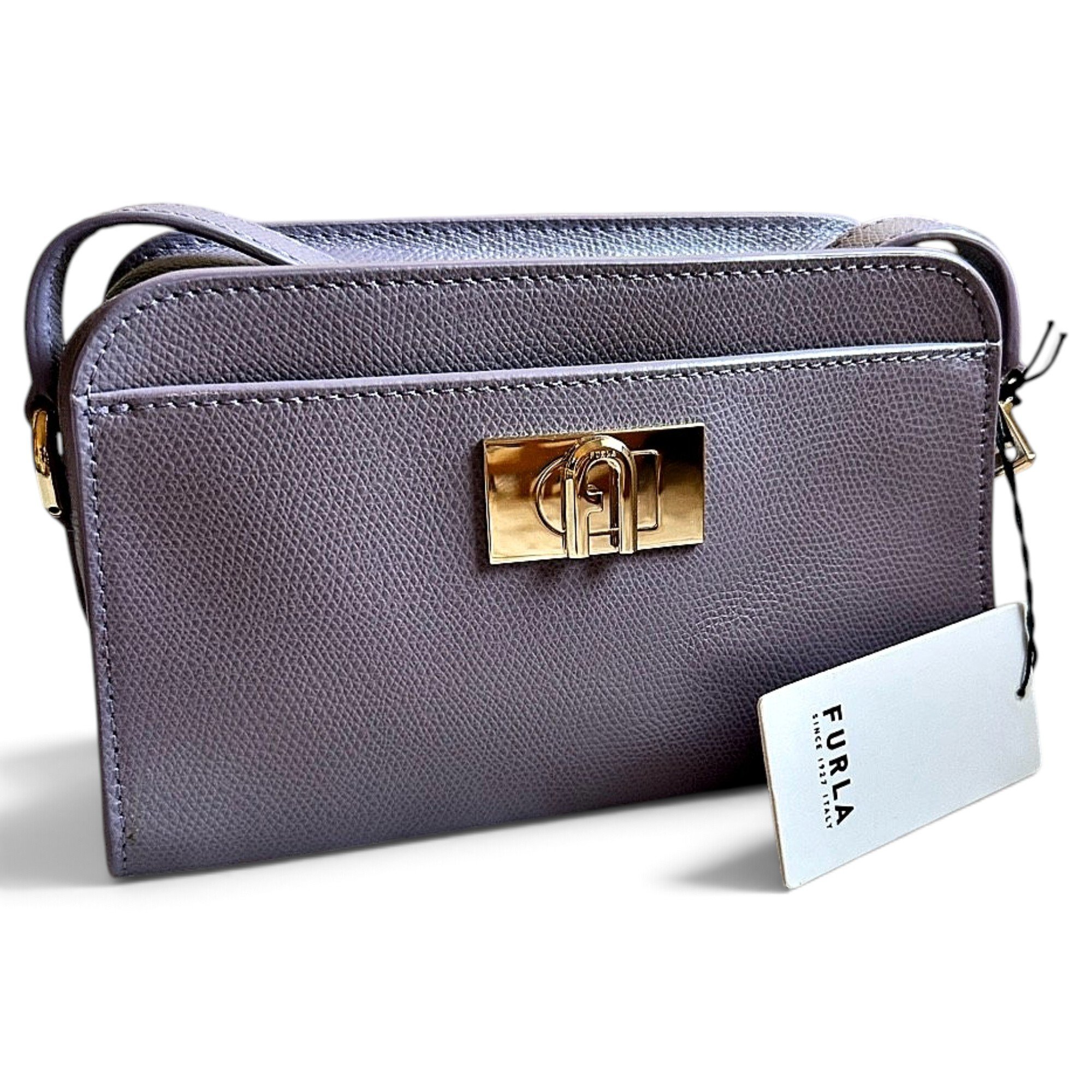 Leather crossbody bag