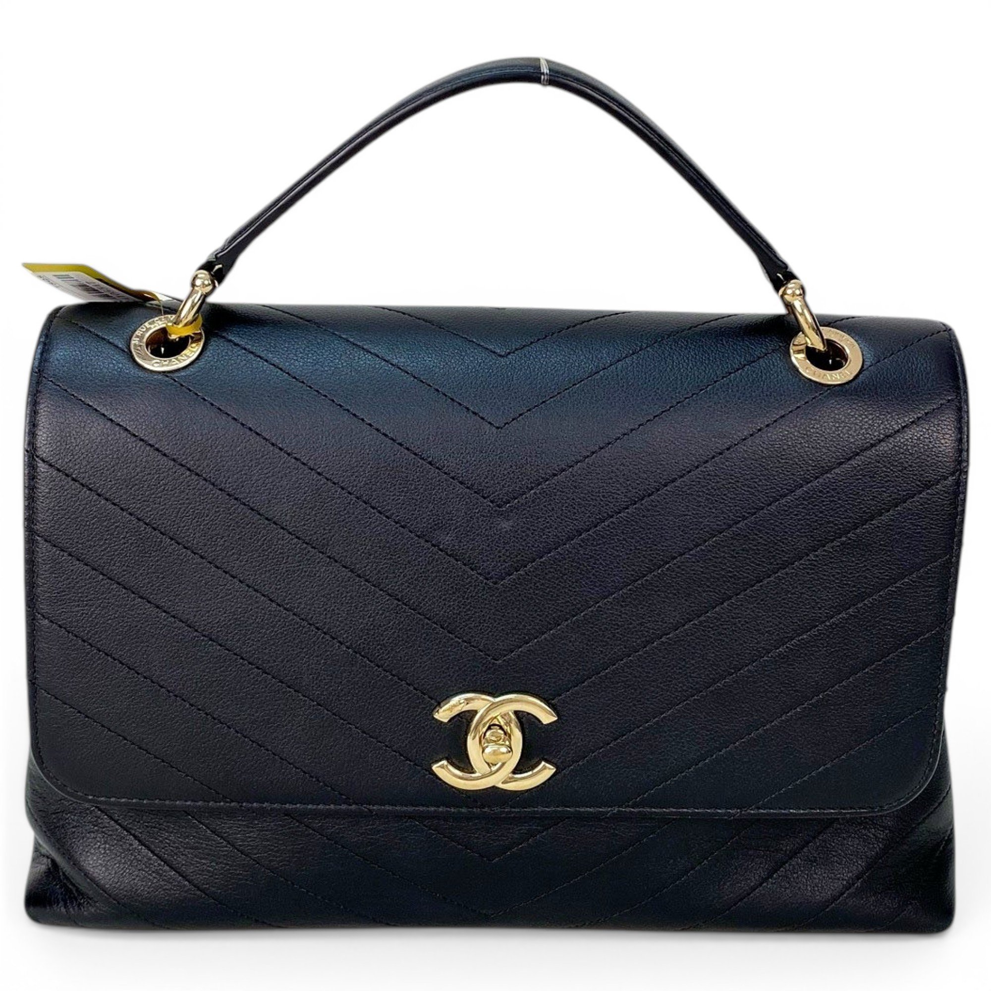 Coco Handle leather handbag