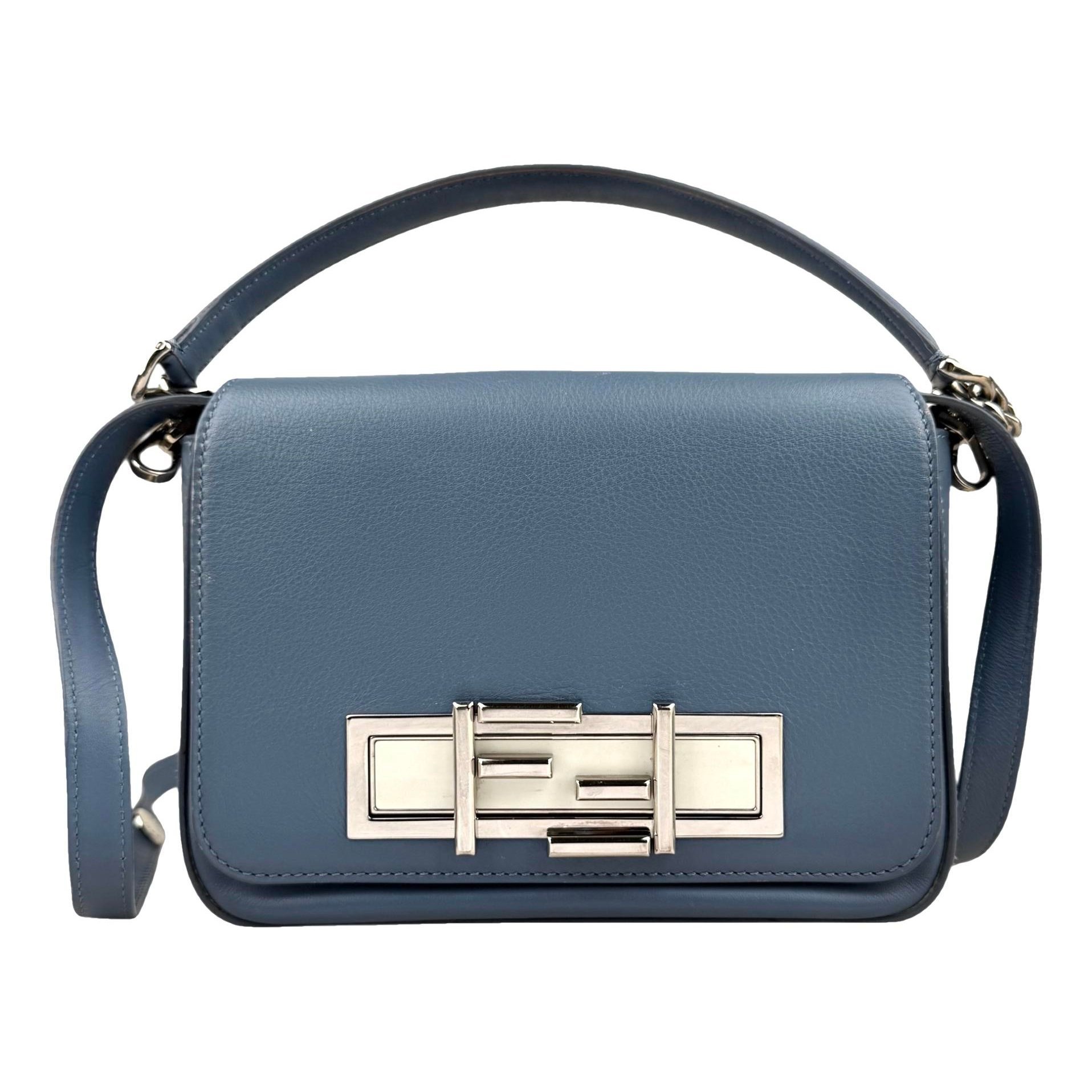 Fendi Baguette leather crossbody bag
