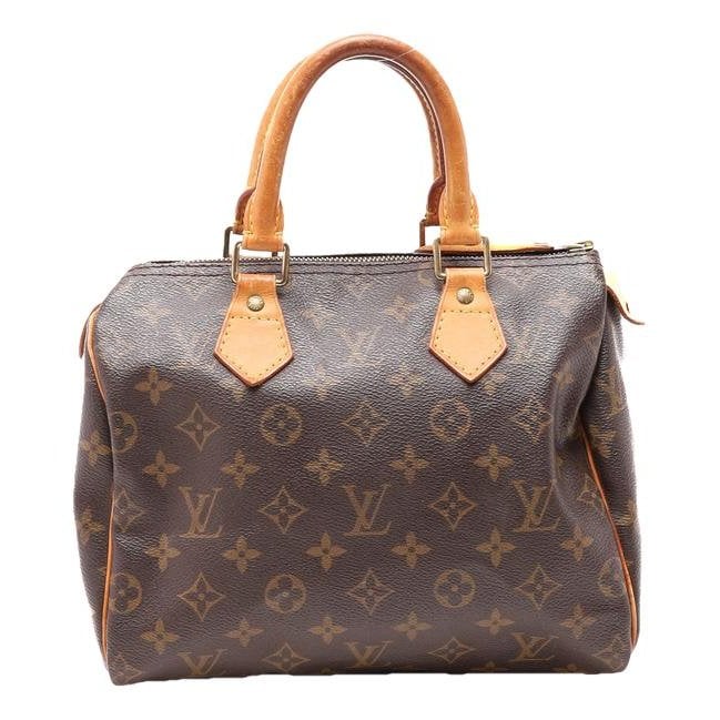 Speedy leather handbag