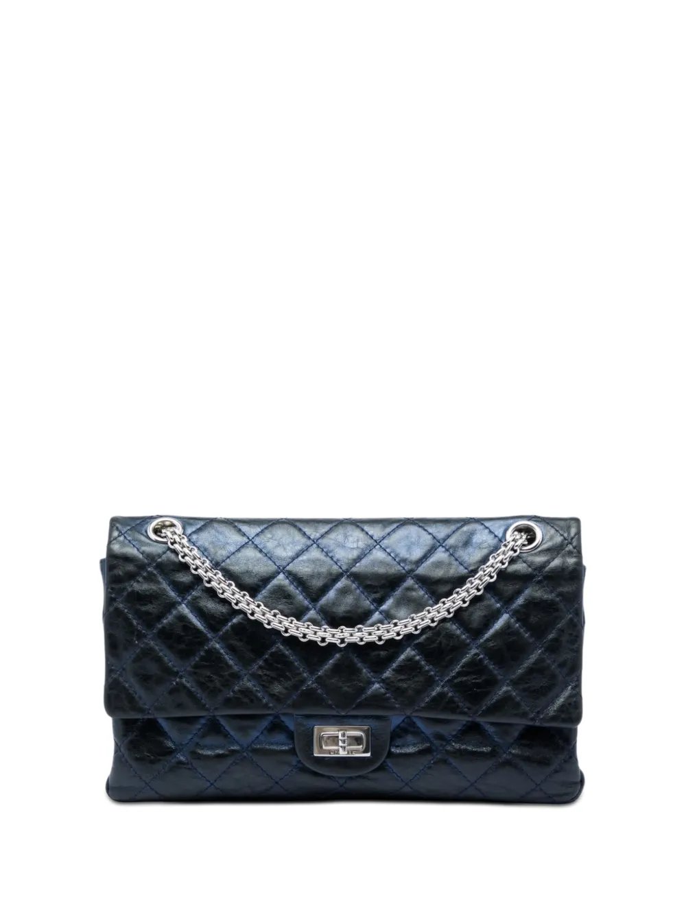 2008-2009 Quilted Aged Calfskin Reissue 2.55 Double Flap 226 shoulder bag