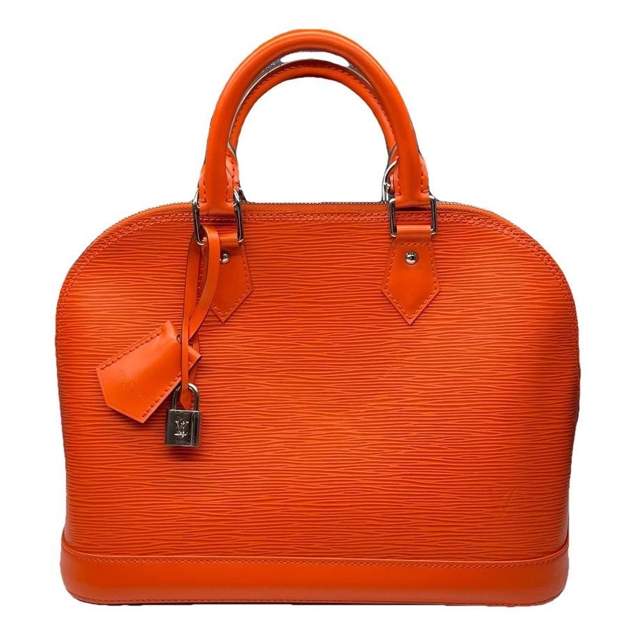 Alma leather handbag