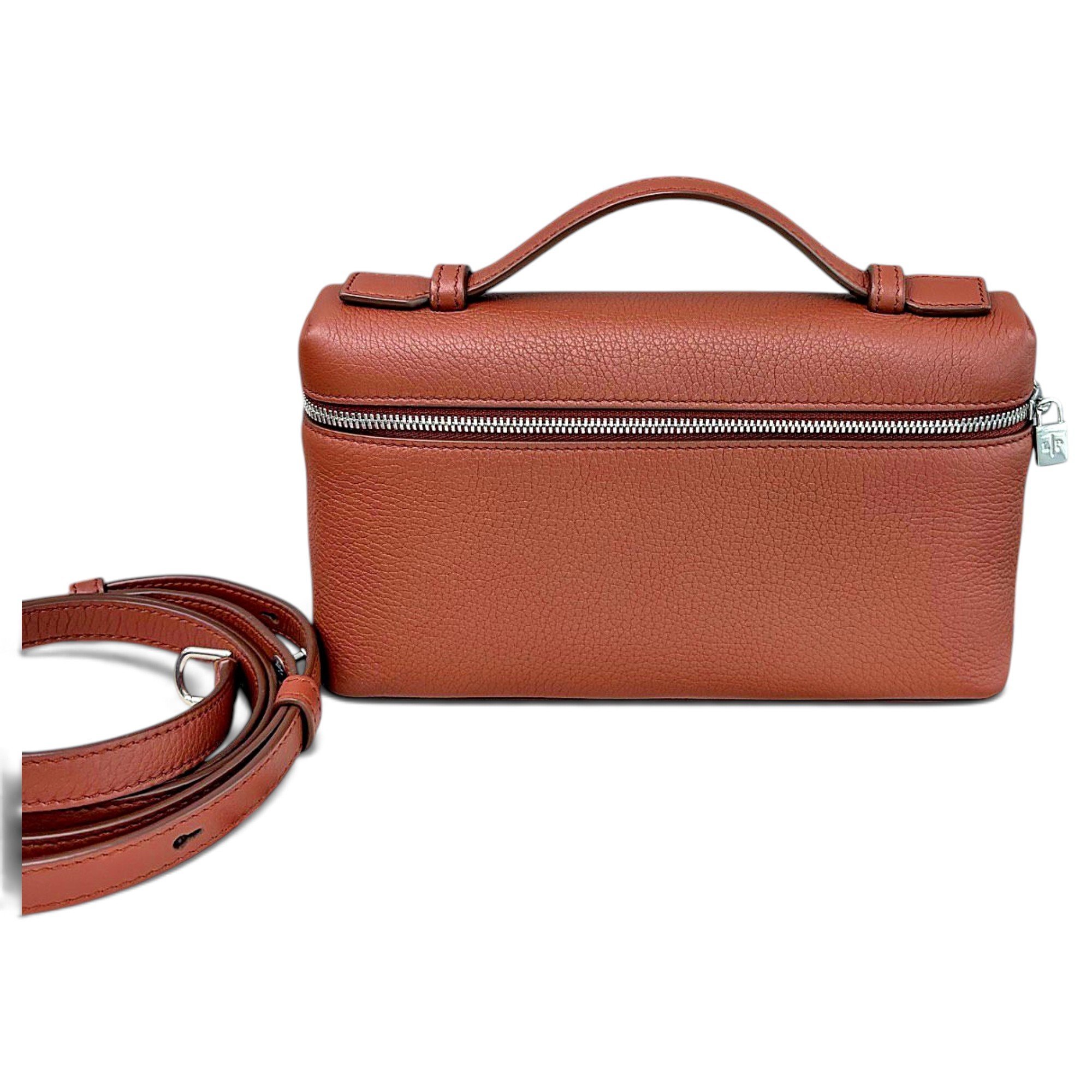 Loro Piana Extra Pocket leather handbag