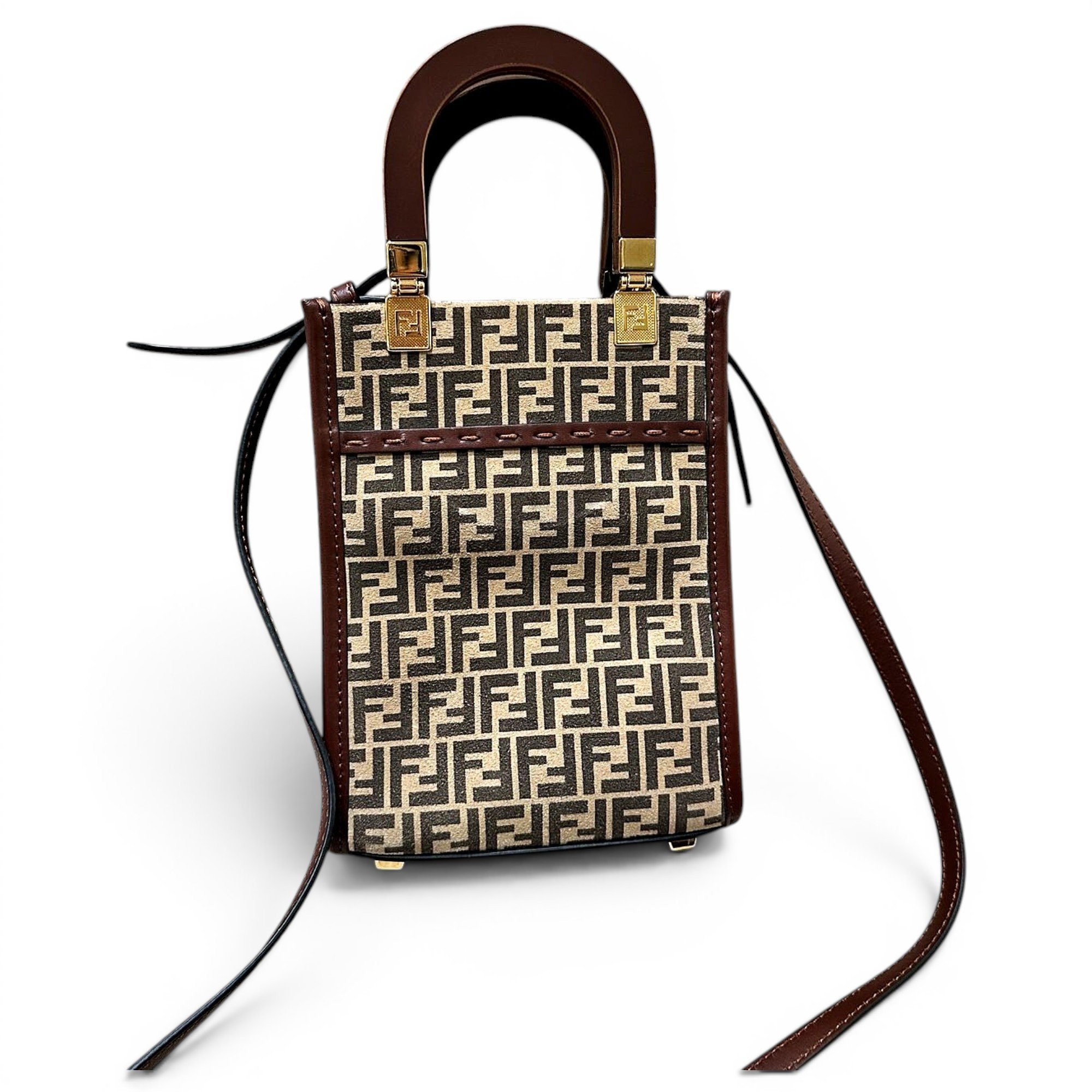 Leather tote