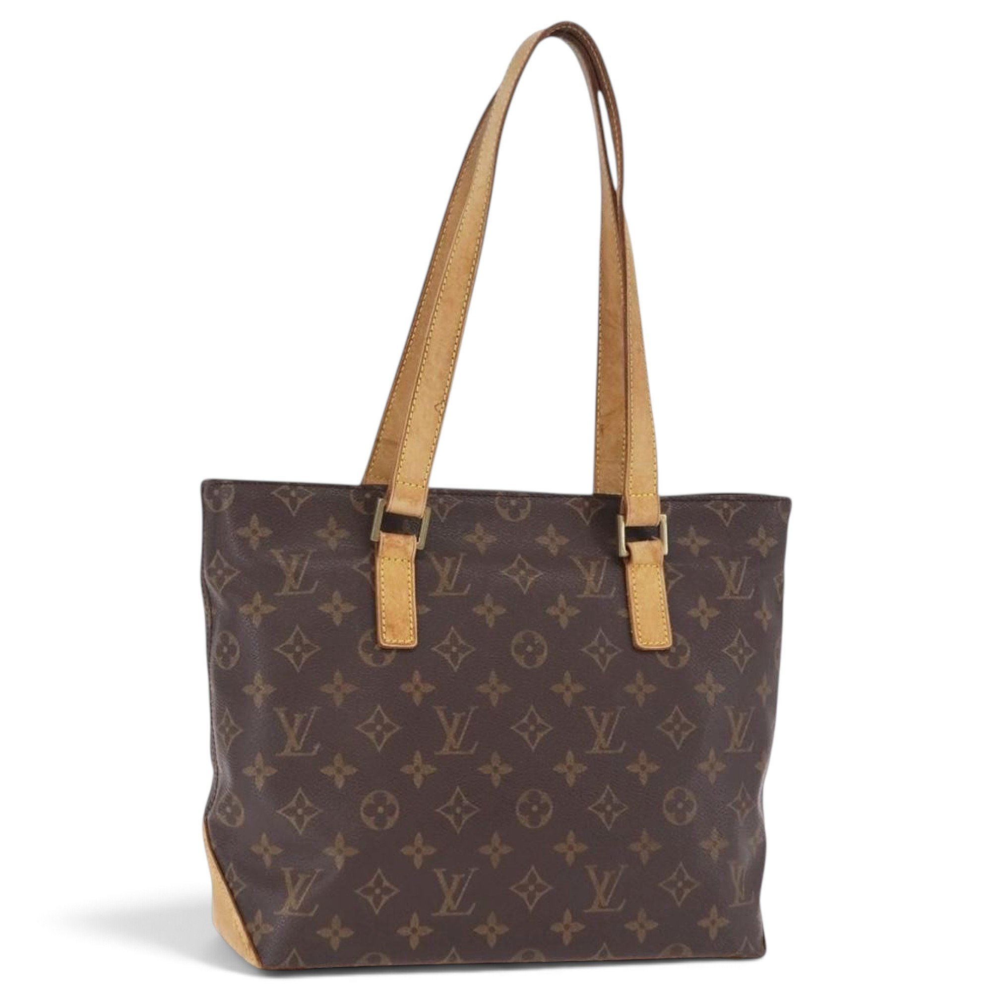 Piano leather tote