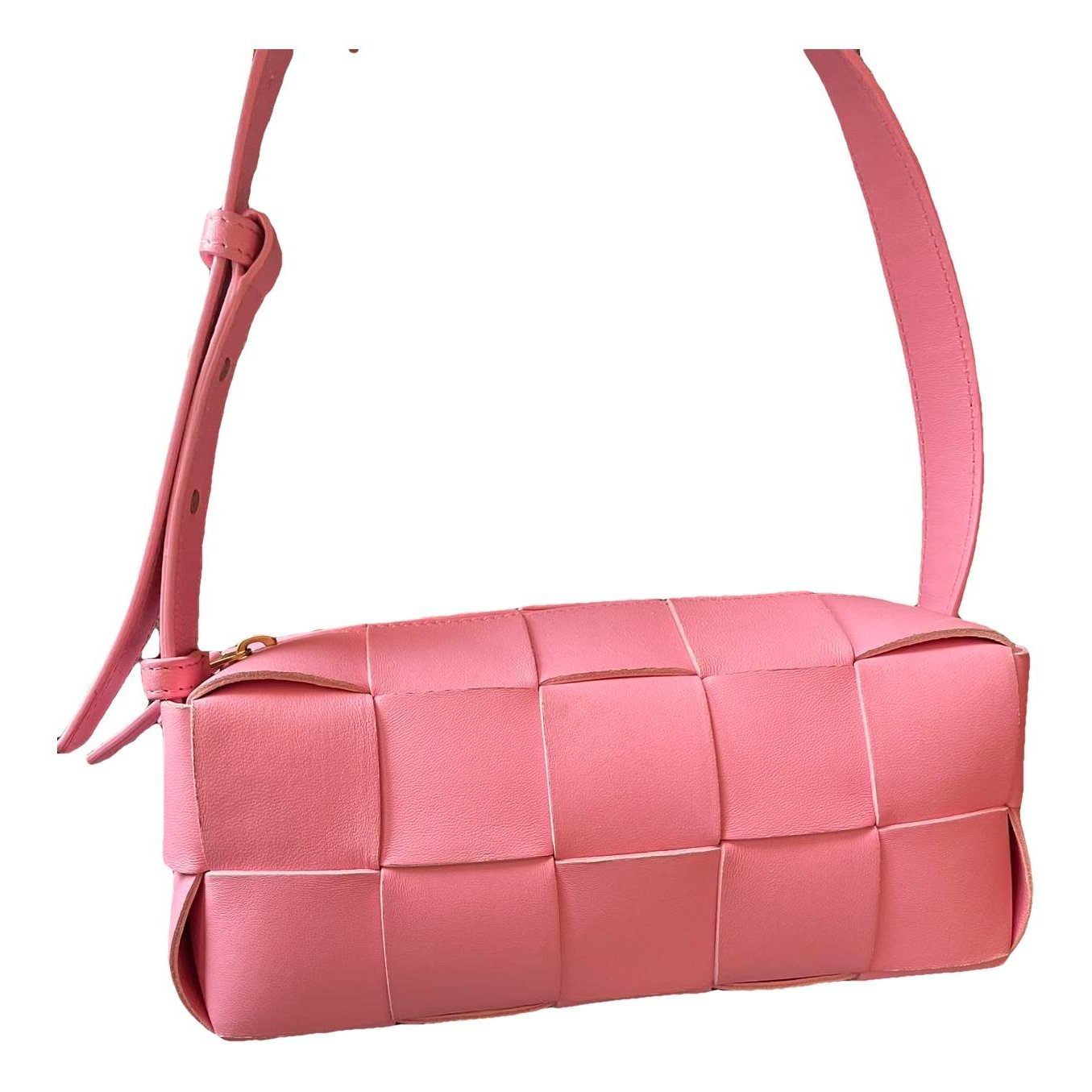 Cassette leather handbag