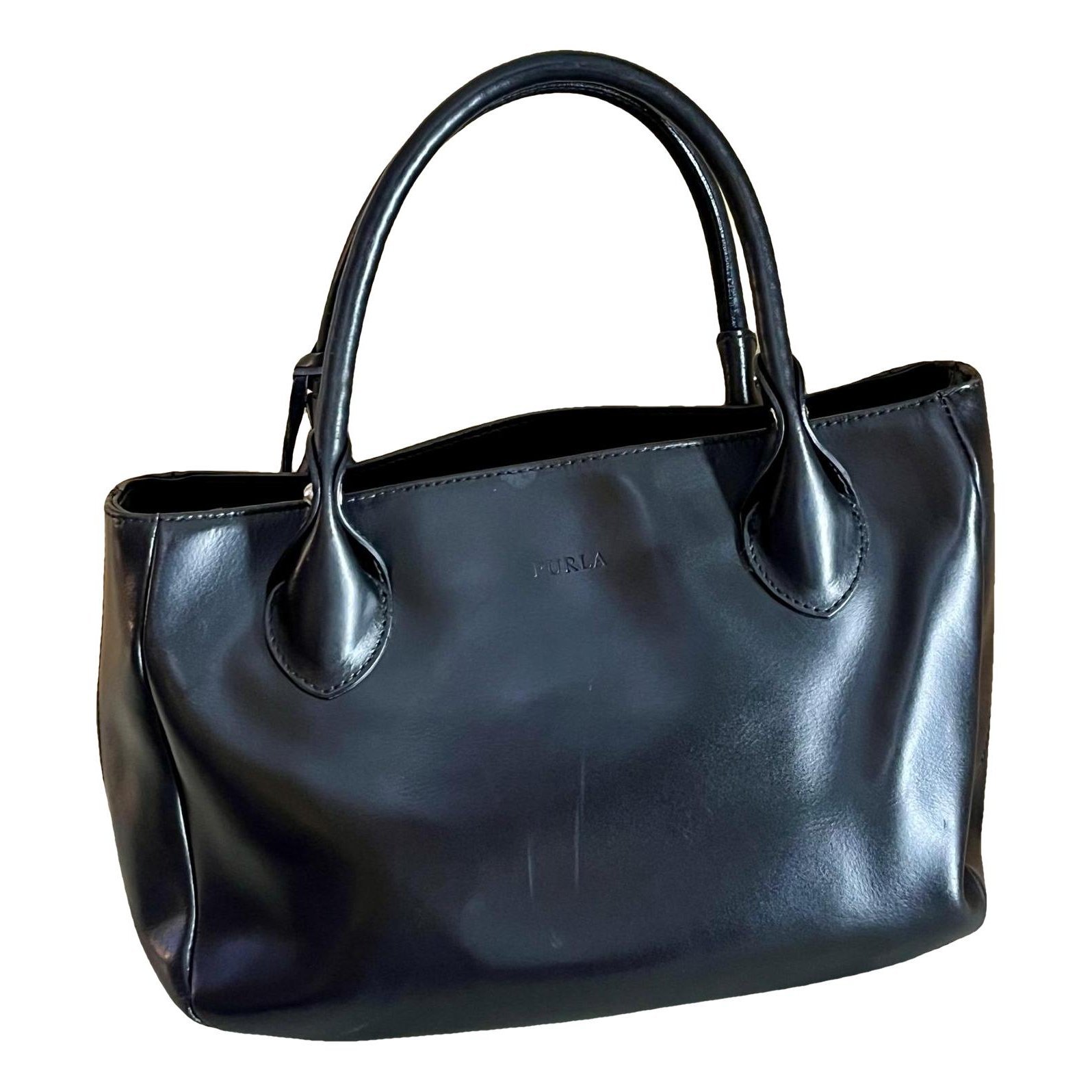 Leather tote
