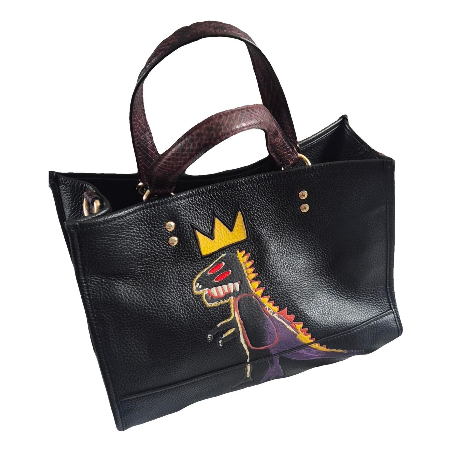 Leather handbag