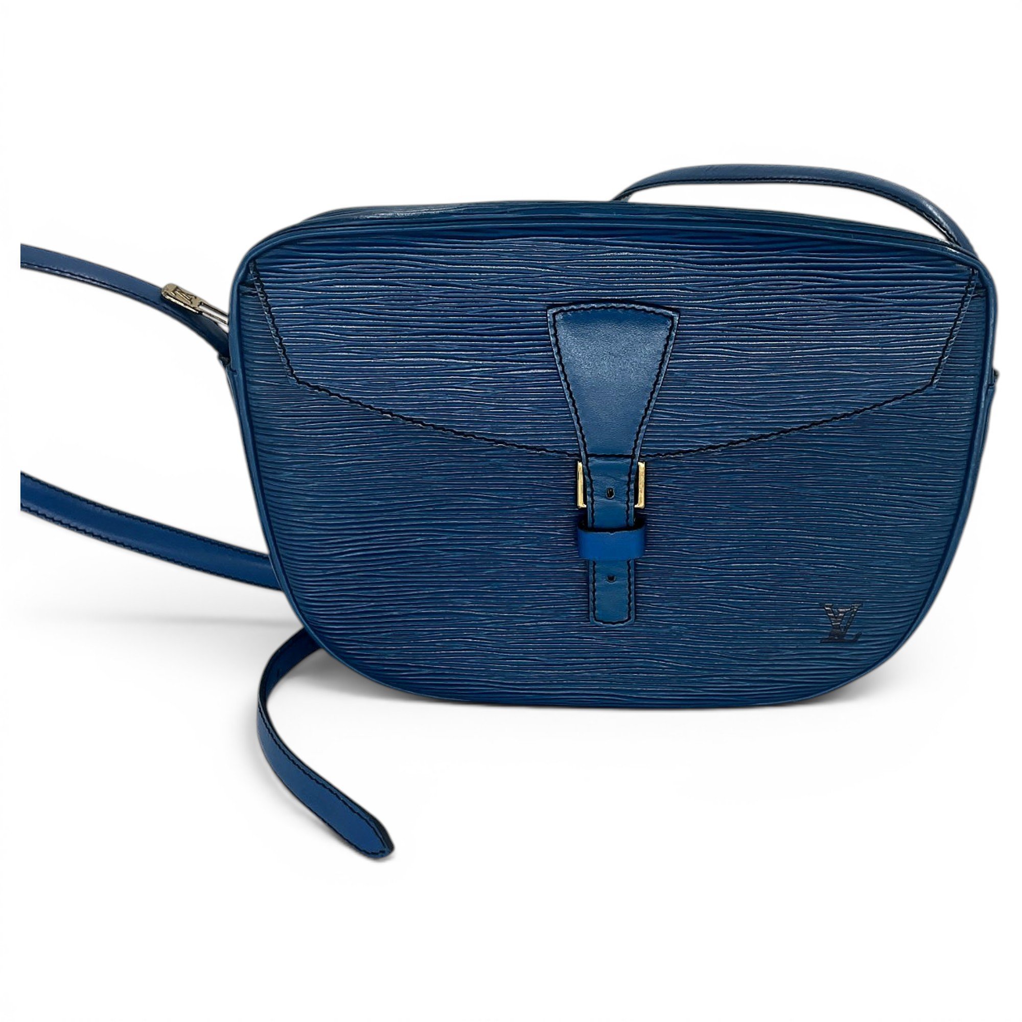 Jeune fille leather crossbody bag