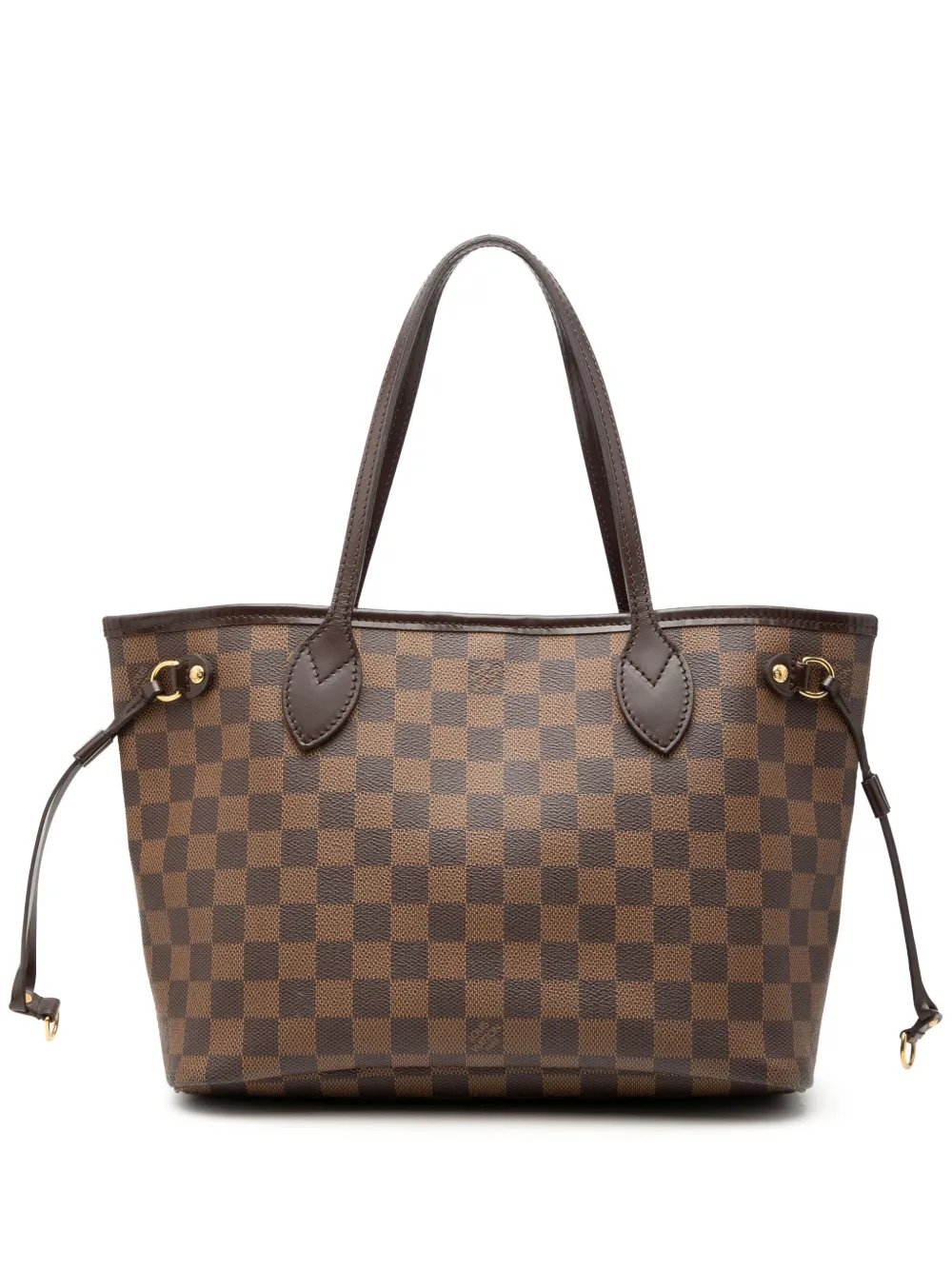 2008 Damier Ebene Neverfull PM tote bag