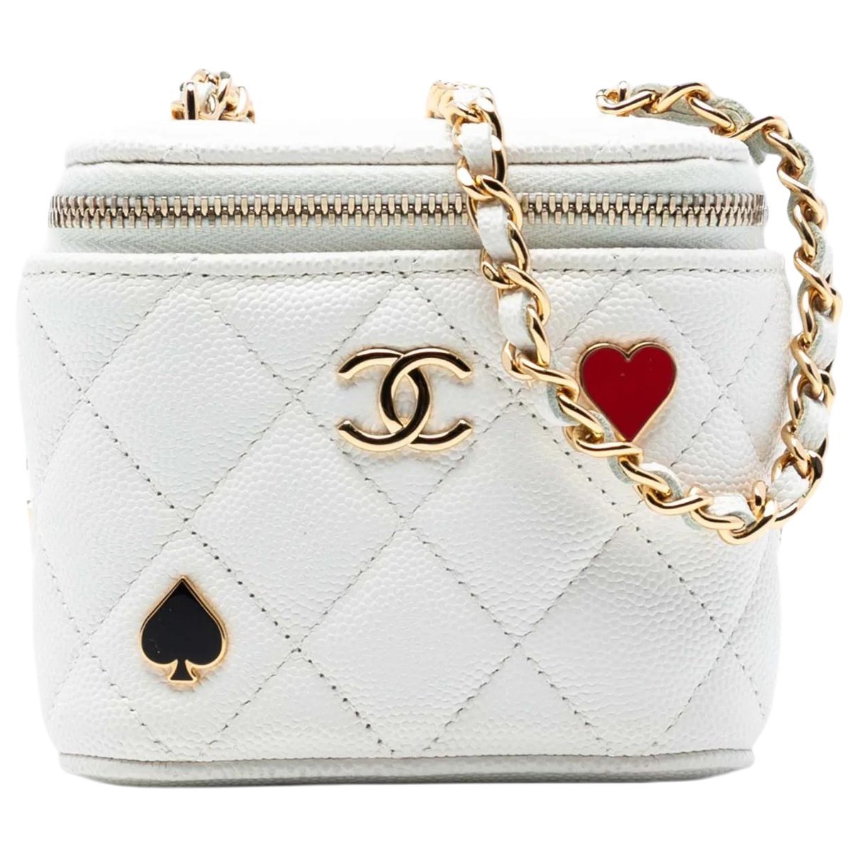 Vanity leather bag
