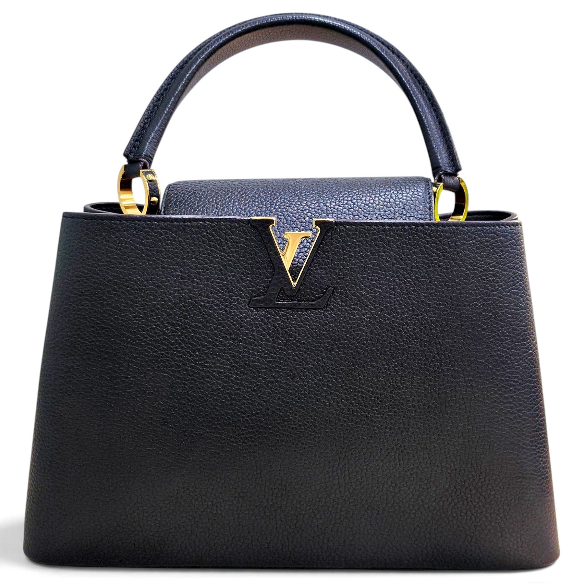 Capucines leather handbag