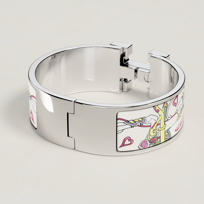Jasmin Clic Clac H Harnais De Coeur Bracelet