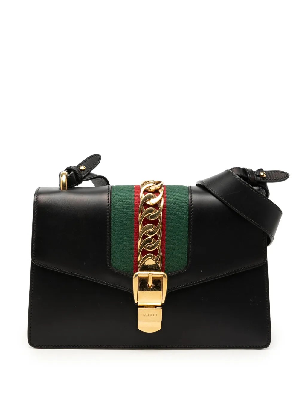 2000-2015 Small Calfskin Web Sylvie satchel
