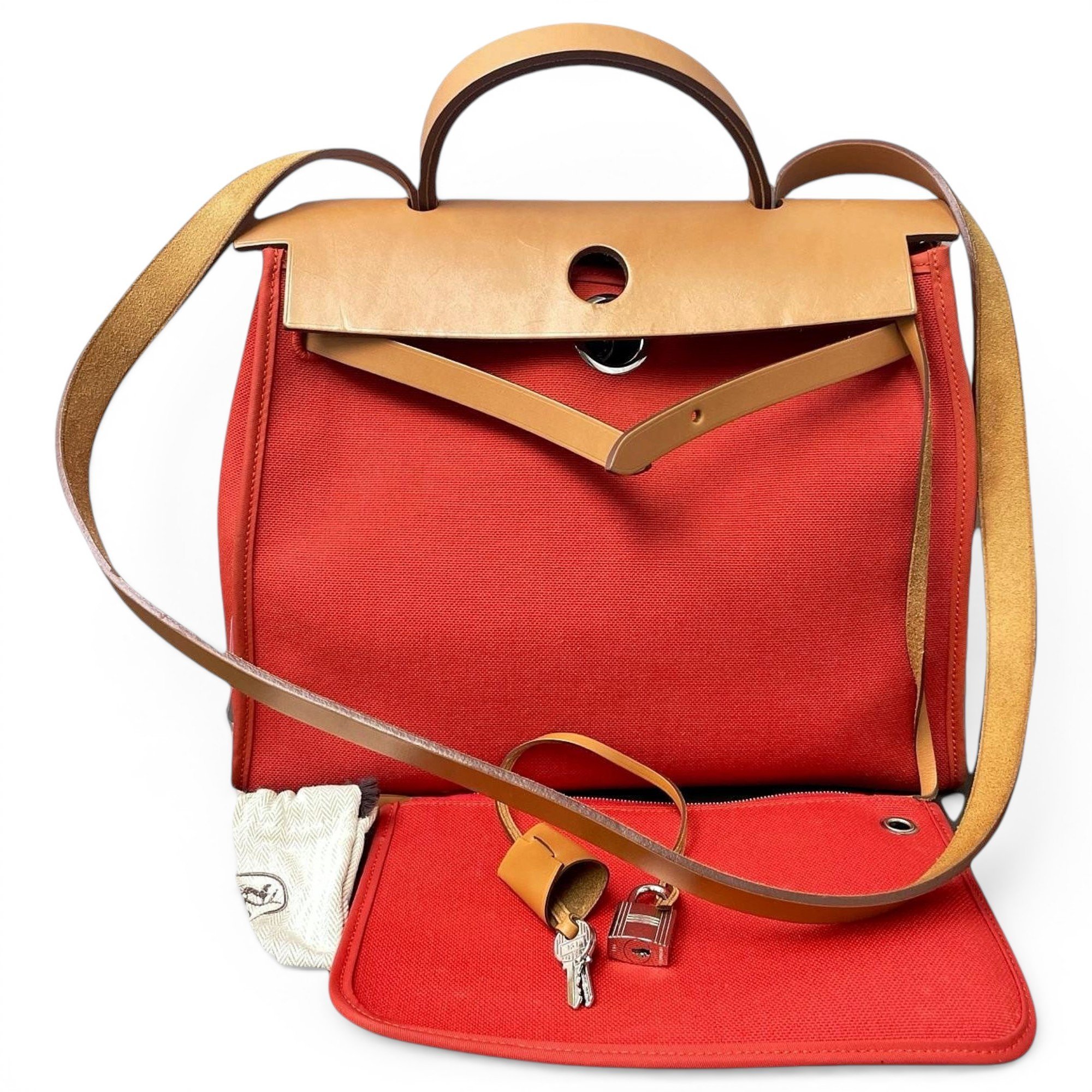 Herbag leather handbag