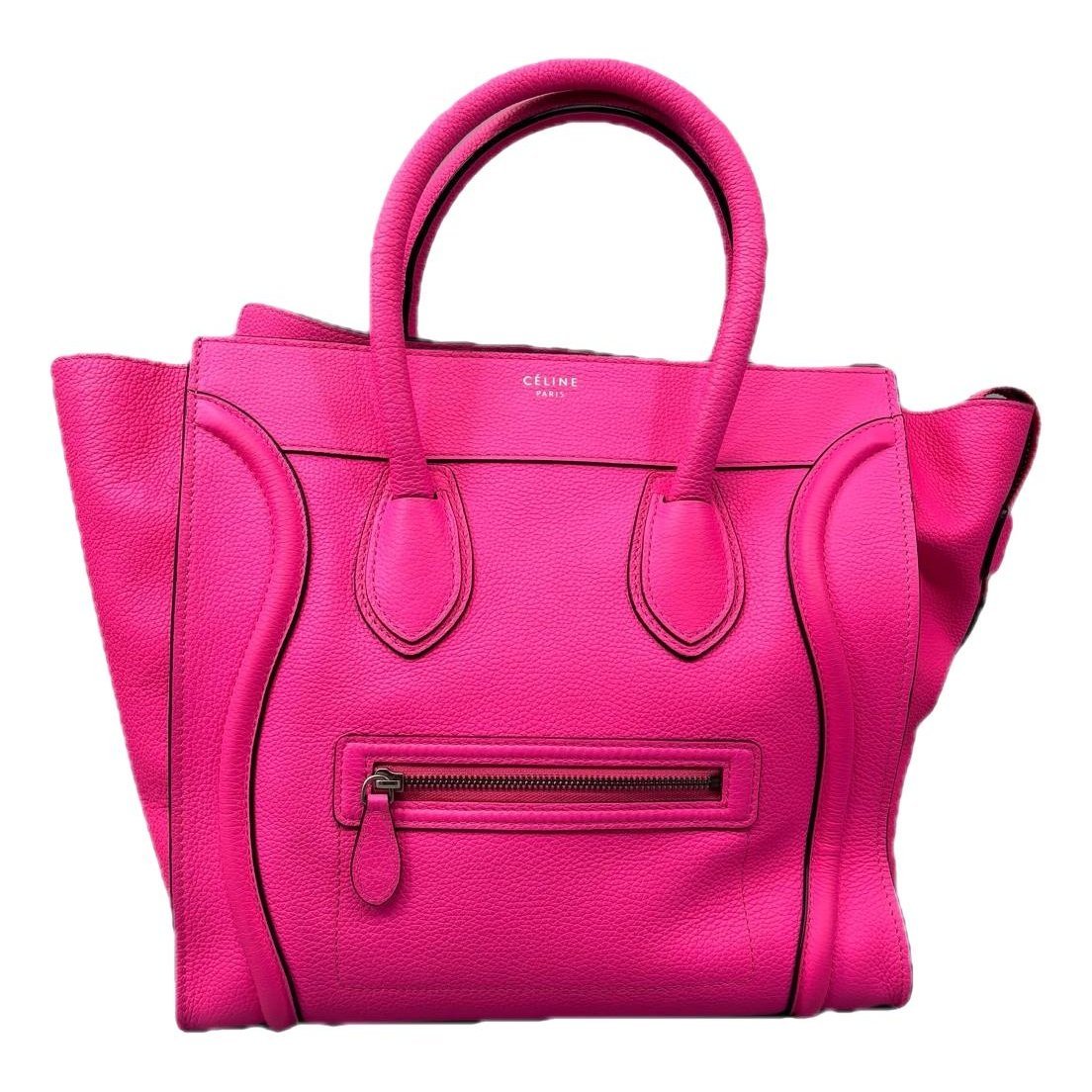 Luggage leather handbag