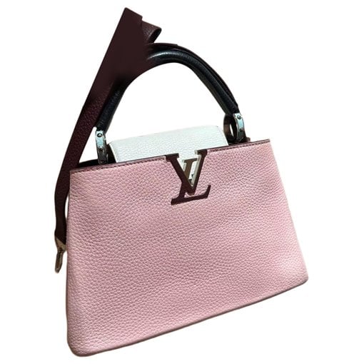 Capucines leather handbag
