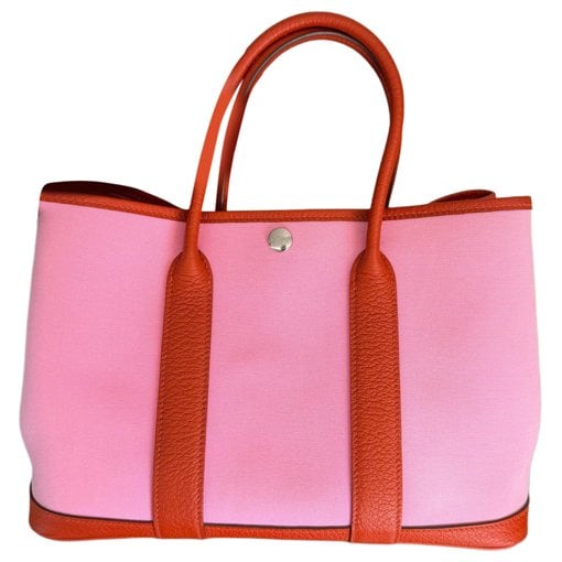 Garden Party leather tote