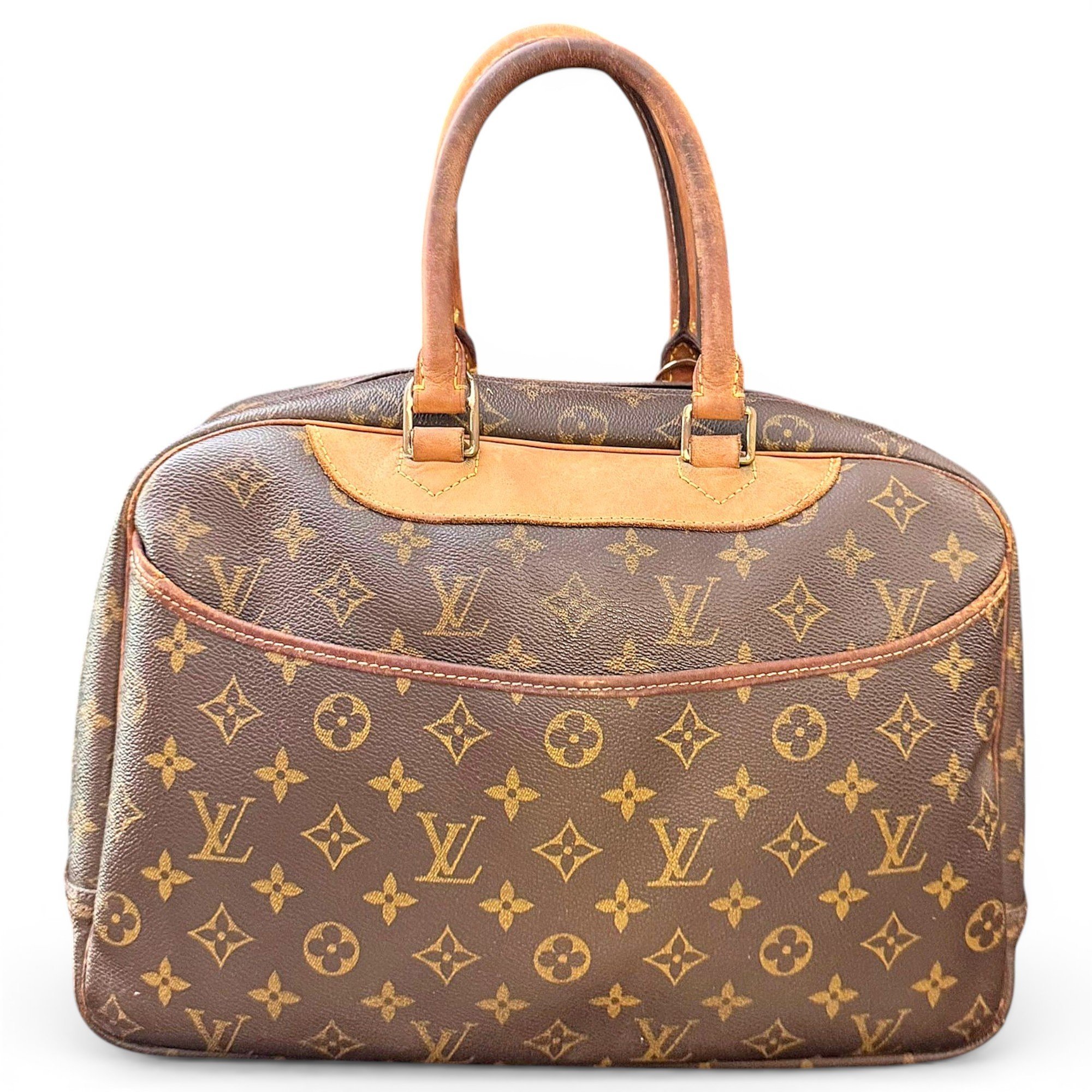 Deauville leather handbag