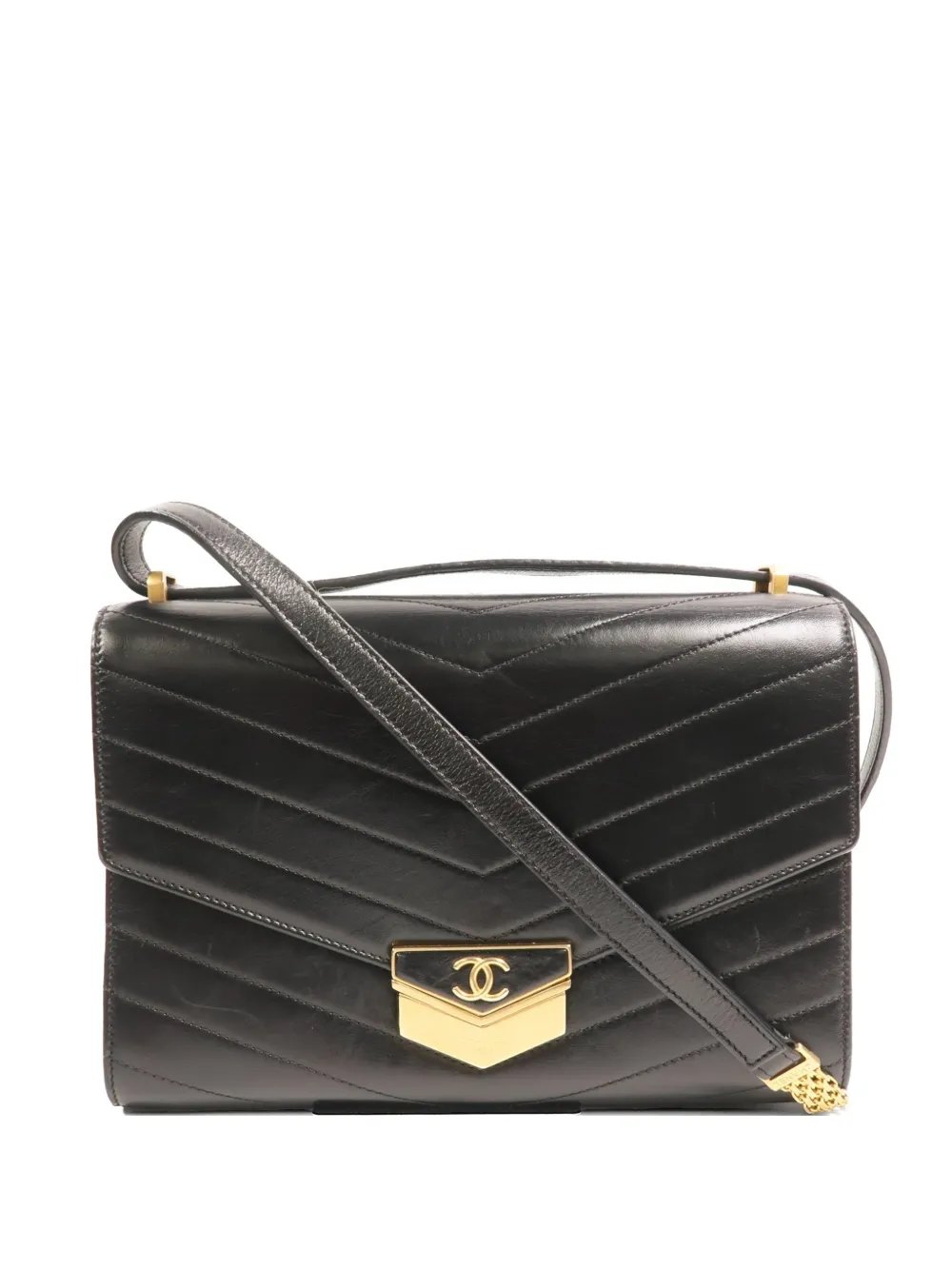 Chevron Medal shoulder bag