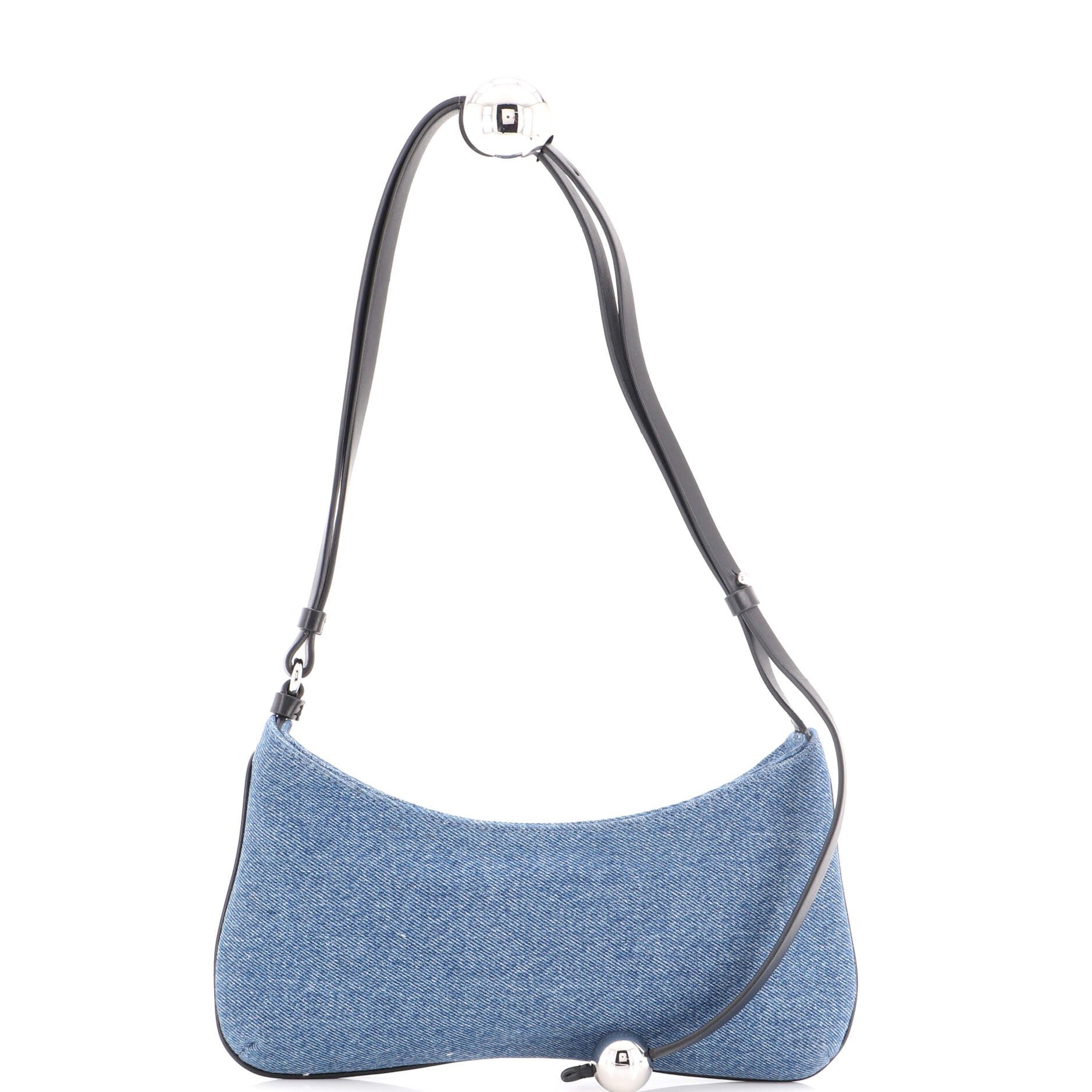 Le Bisou Perle Shoulder Bag Denim