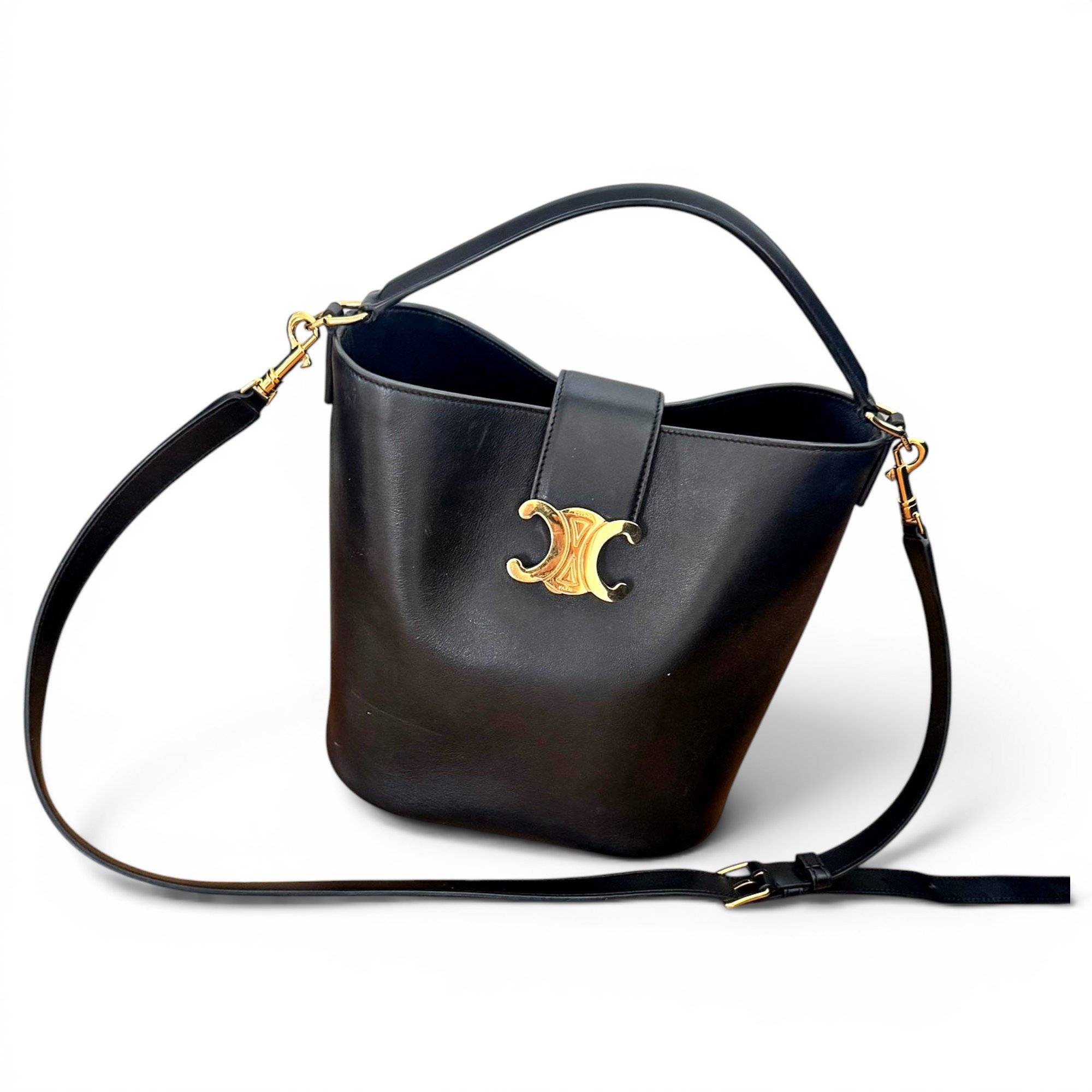 Louise pony-style calfskin crossbody bag