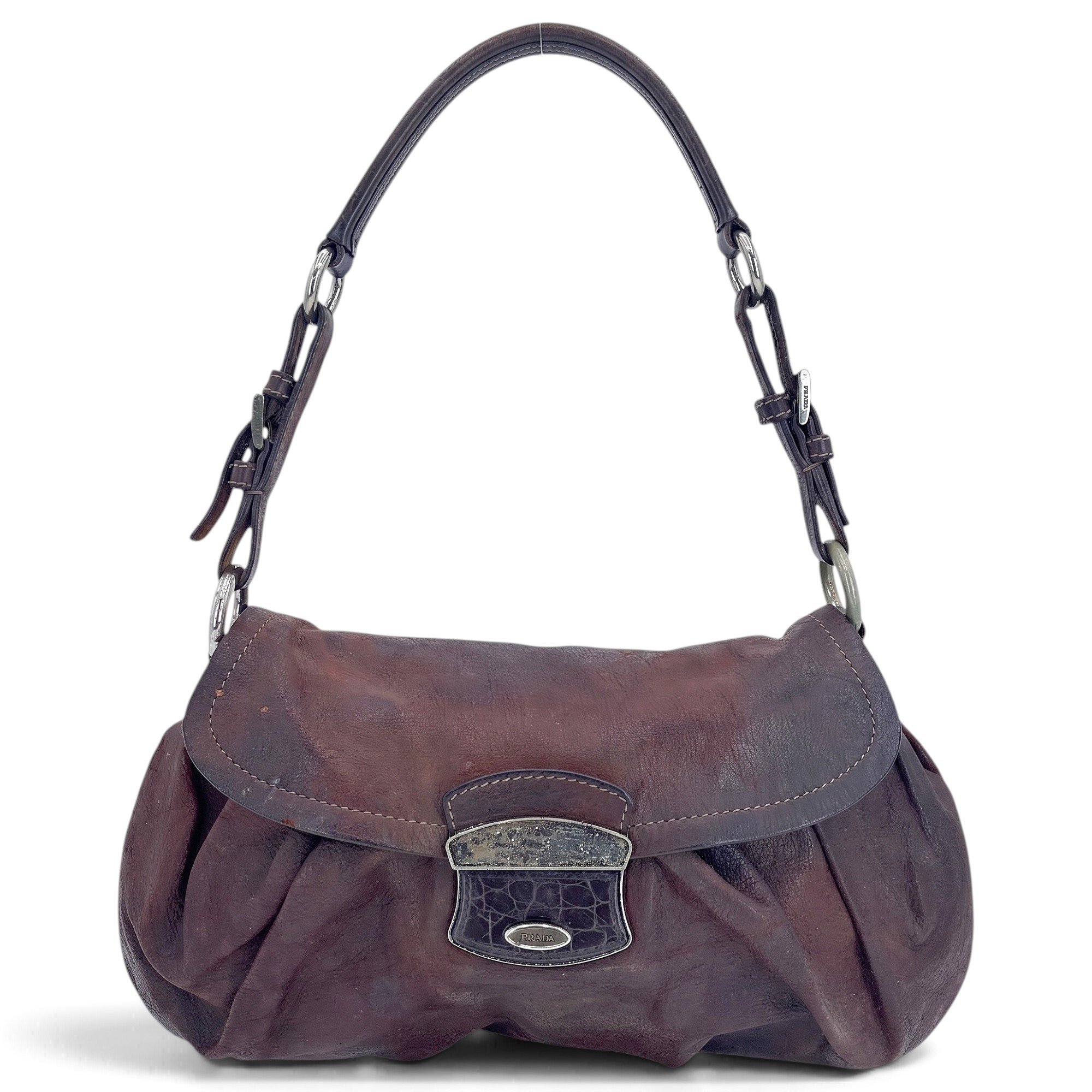 Leather handbag