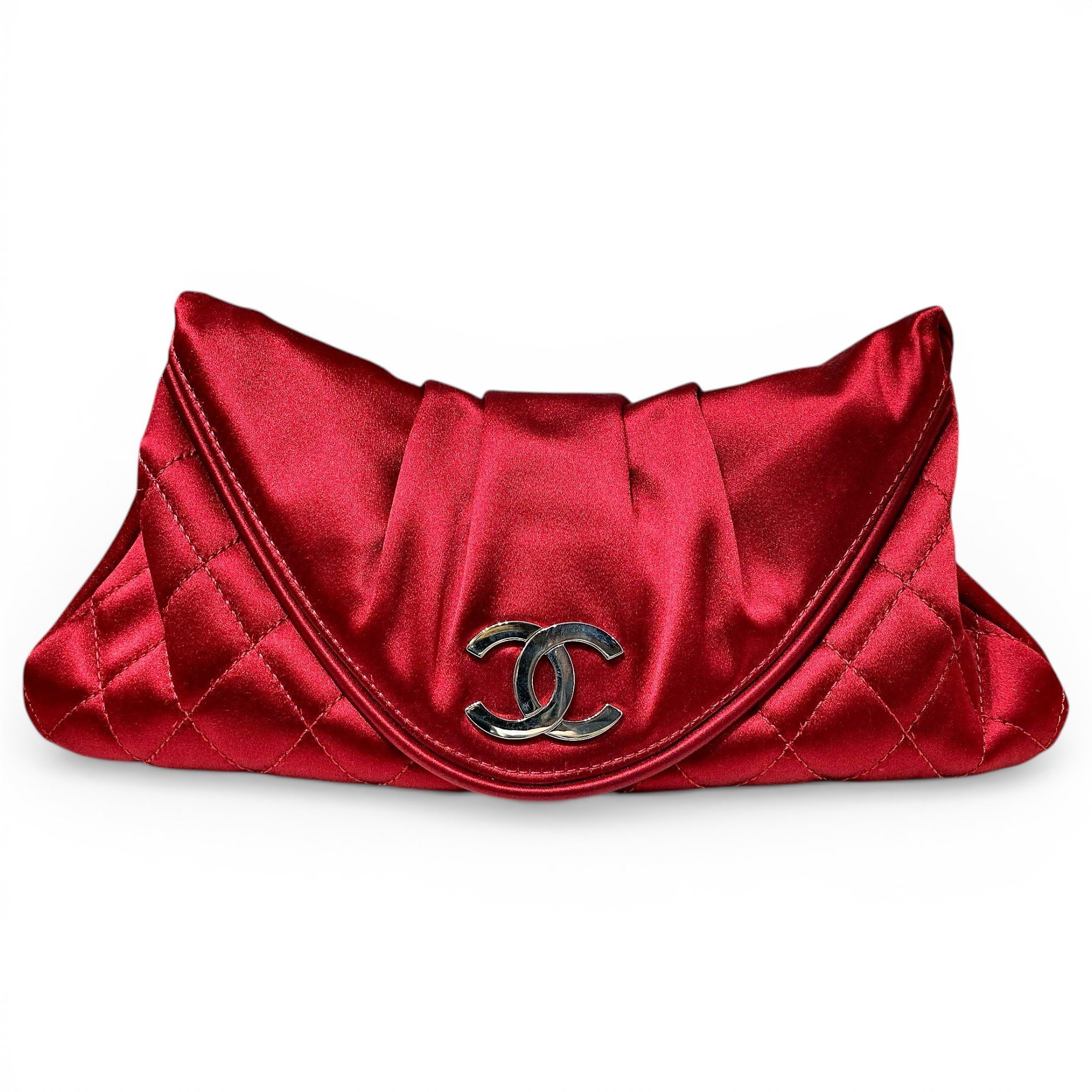Timeless/Classique silk clutch bag