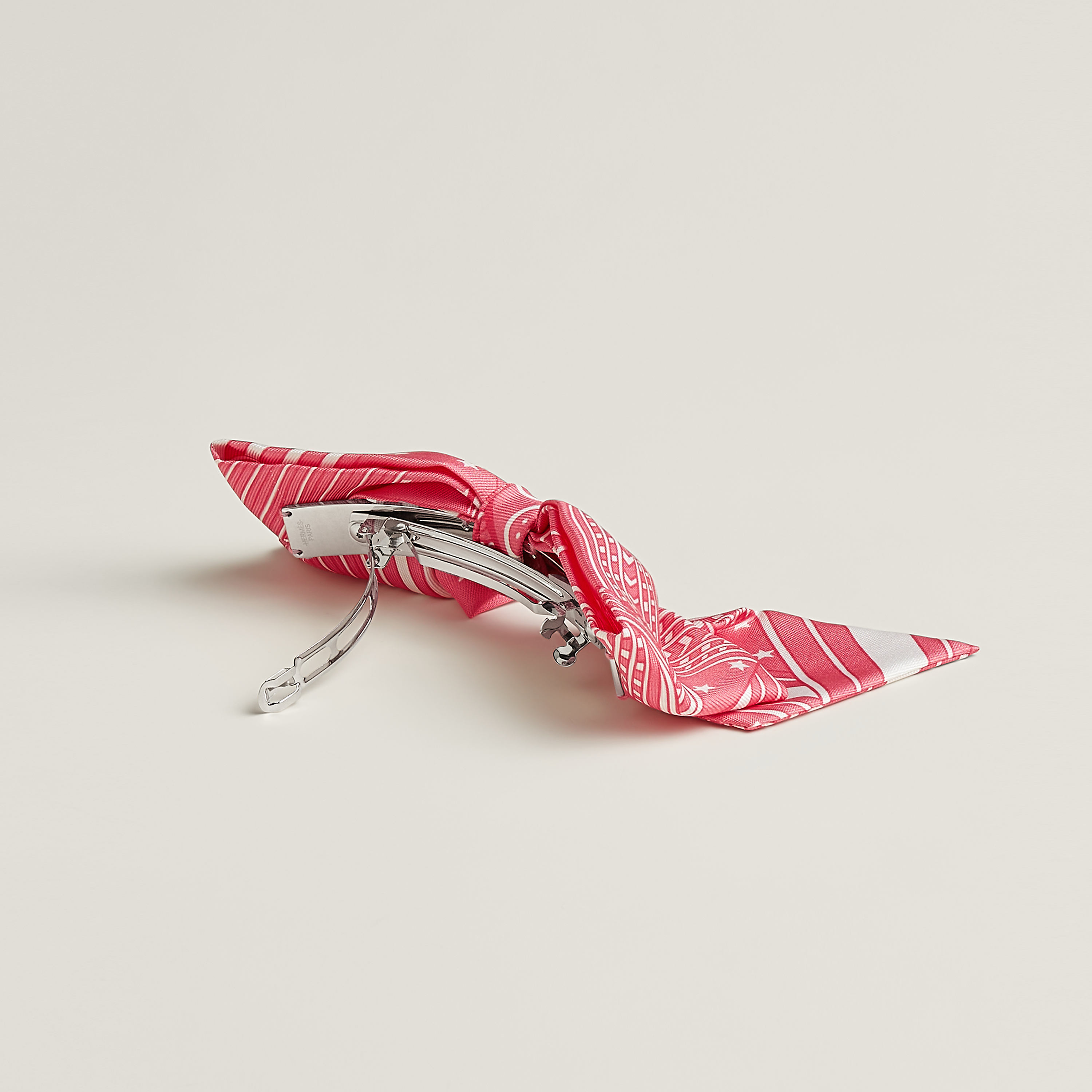 Hermes バレッタ \"Sangles en Zigzag Bandana\" Grenelle PM hair sangles-en-zigzag-bandana-