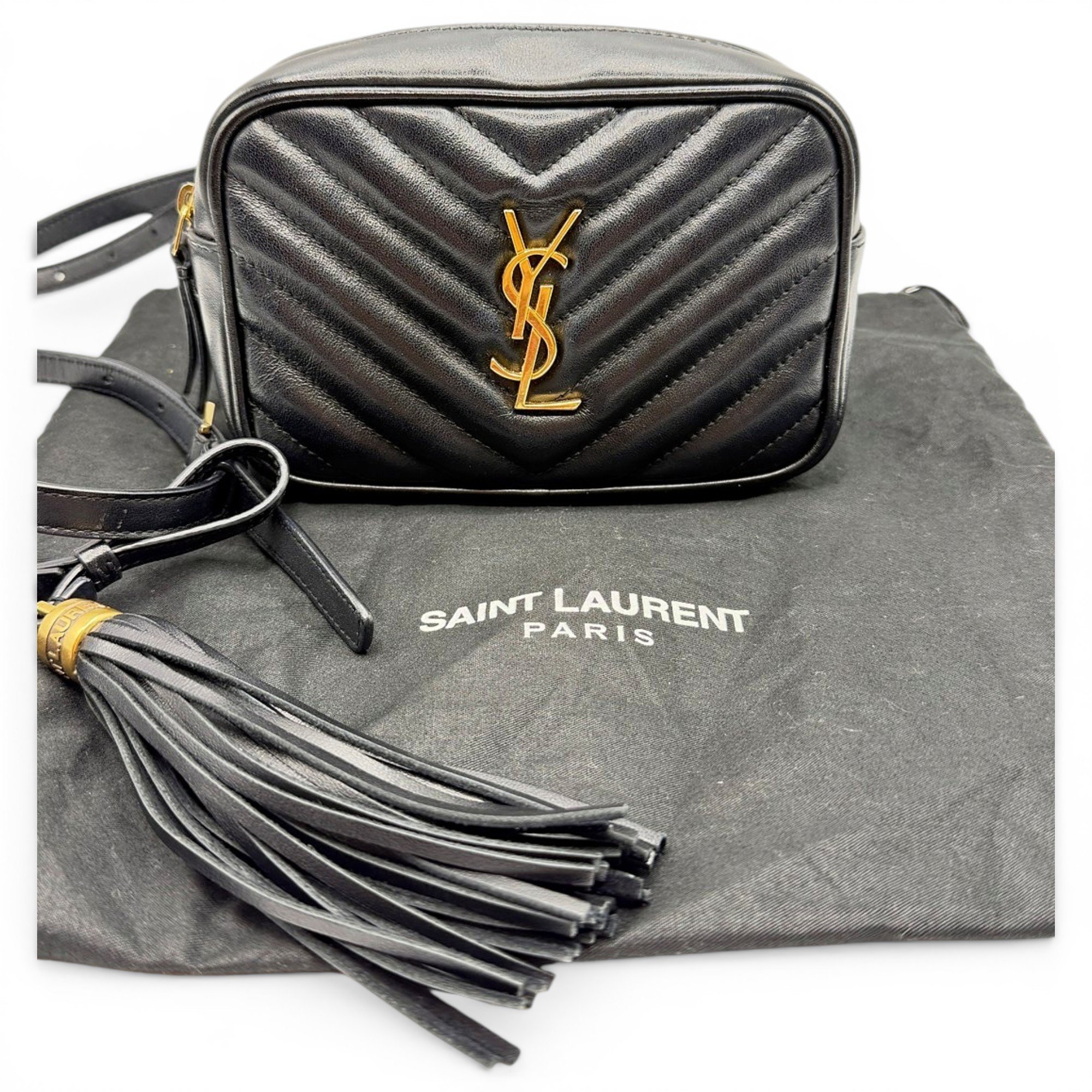Lou leather crossbody bag