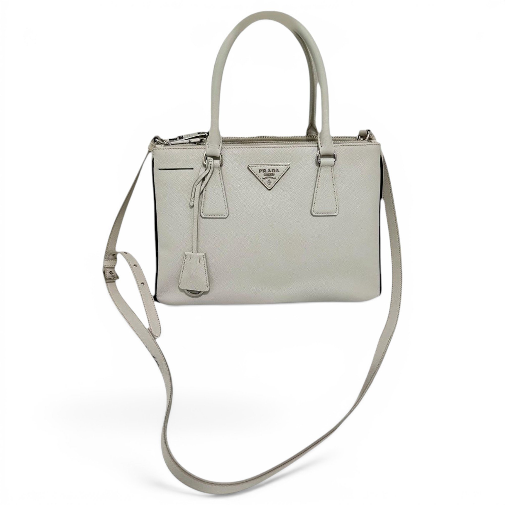 Galleria leather handbag