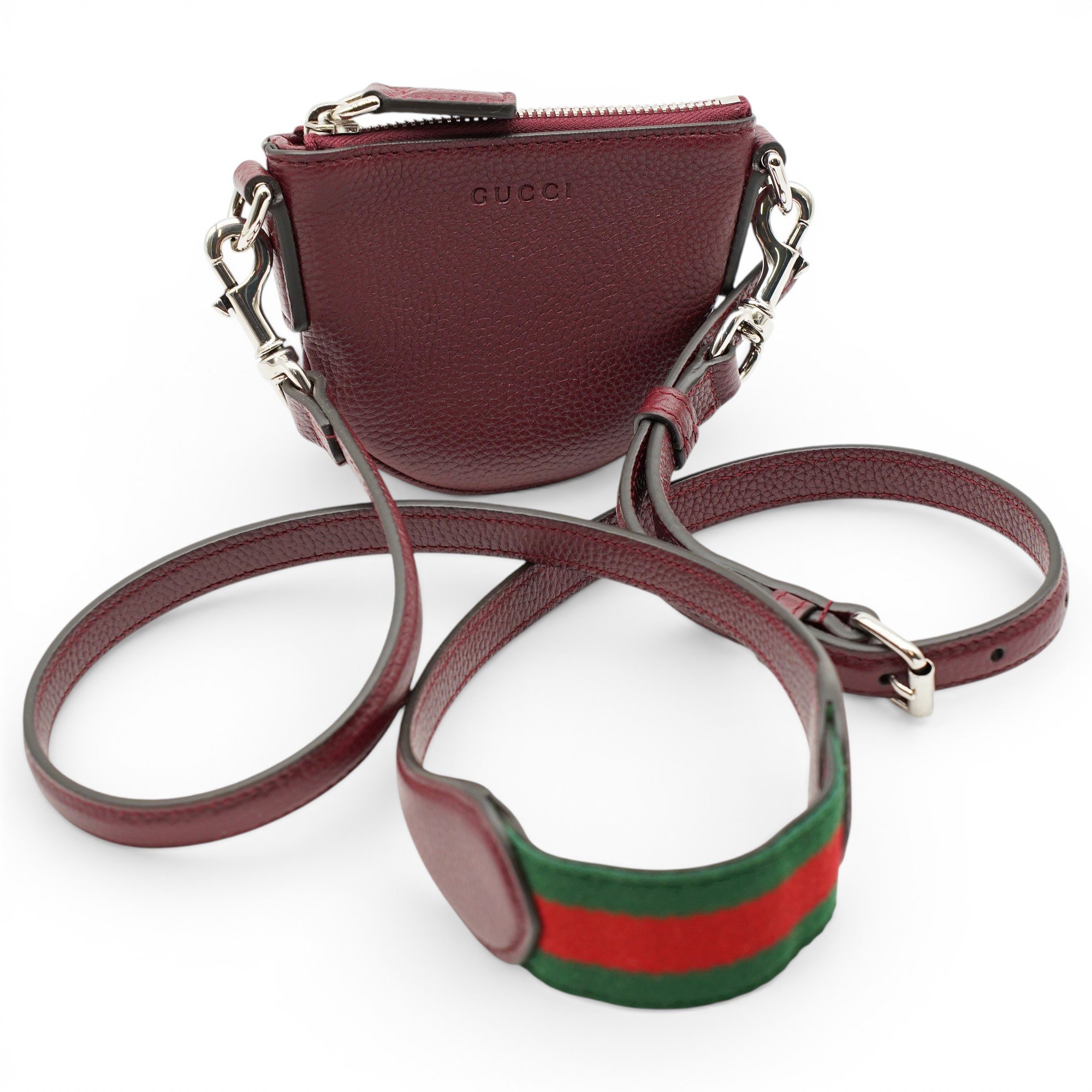 Leather crossbody bag