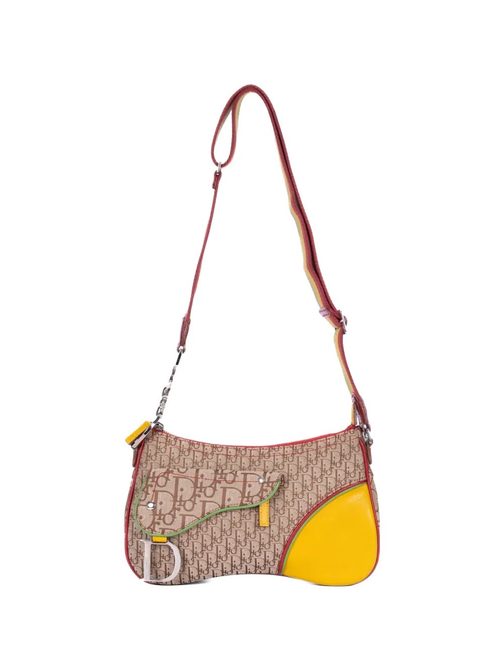 Rasta Trotter Double Saddle cross body bag